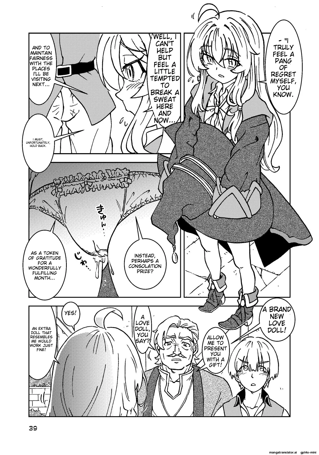 Tabitabi Nikki ni wa Shirusenakatta Koto. 5 page 38 featuring elaina majo no tabitabi parody - maid mmf threesome hentai manga - read online free
