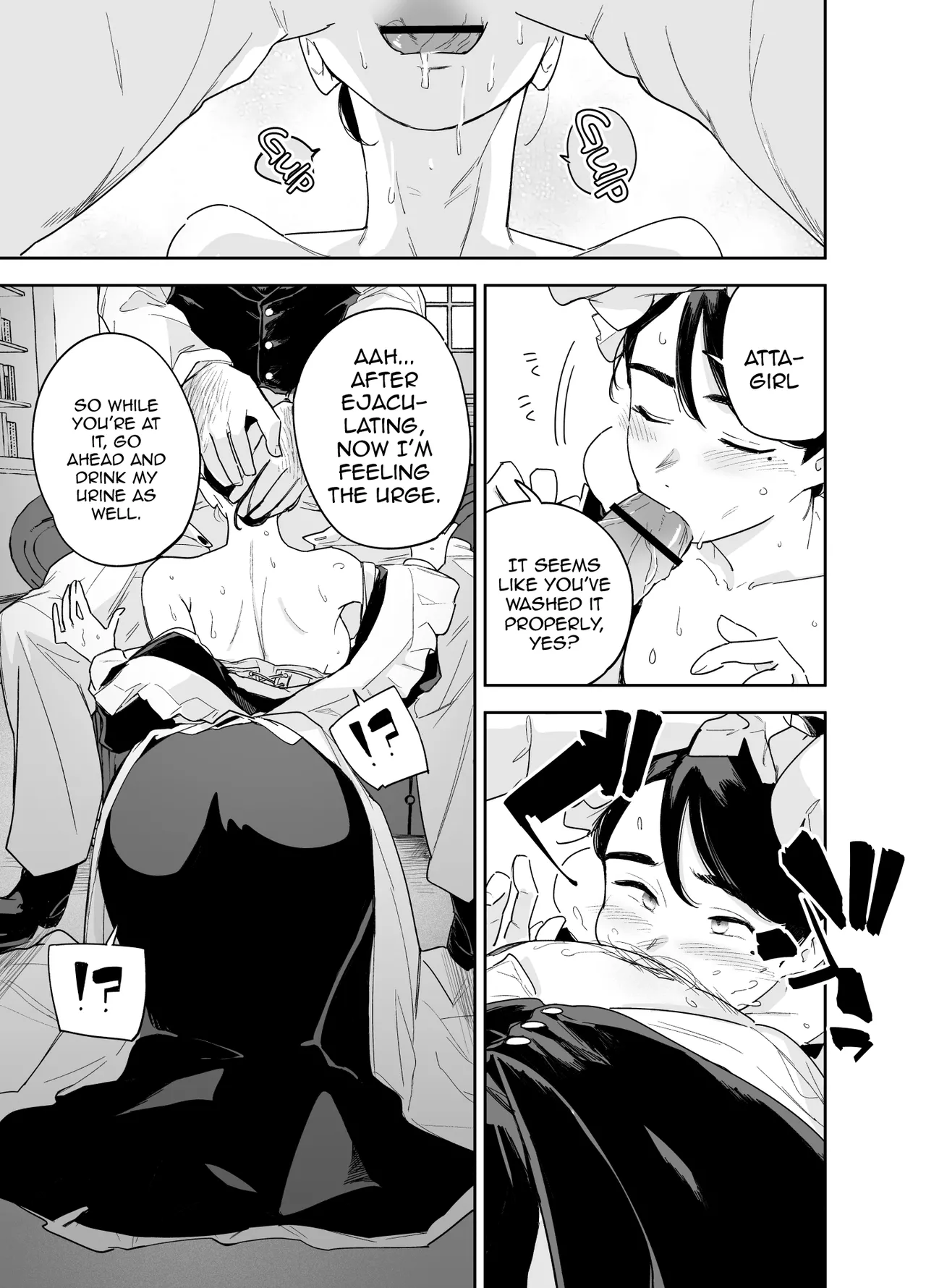 [F no Kottoubako (Onizuka Frill)] Wagaya no Housemaid Bridget Sei no Gohoushi ~Danro Souji kara Kozukuri made~ /  My Housemaid Bridget's Sexual Service ~ Everything From Fireplace Cleaning, To Babymaking  [English] {Doujins.com} page 14 original parody - maid squirting hentai manga - read online free