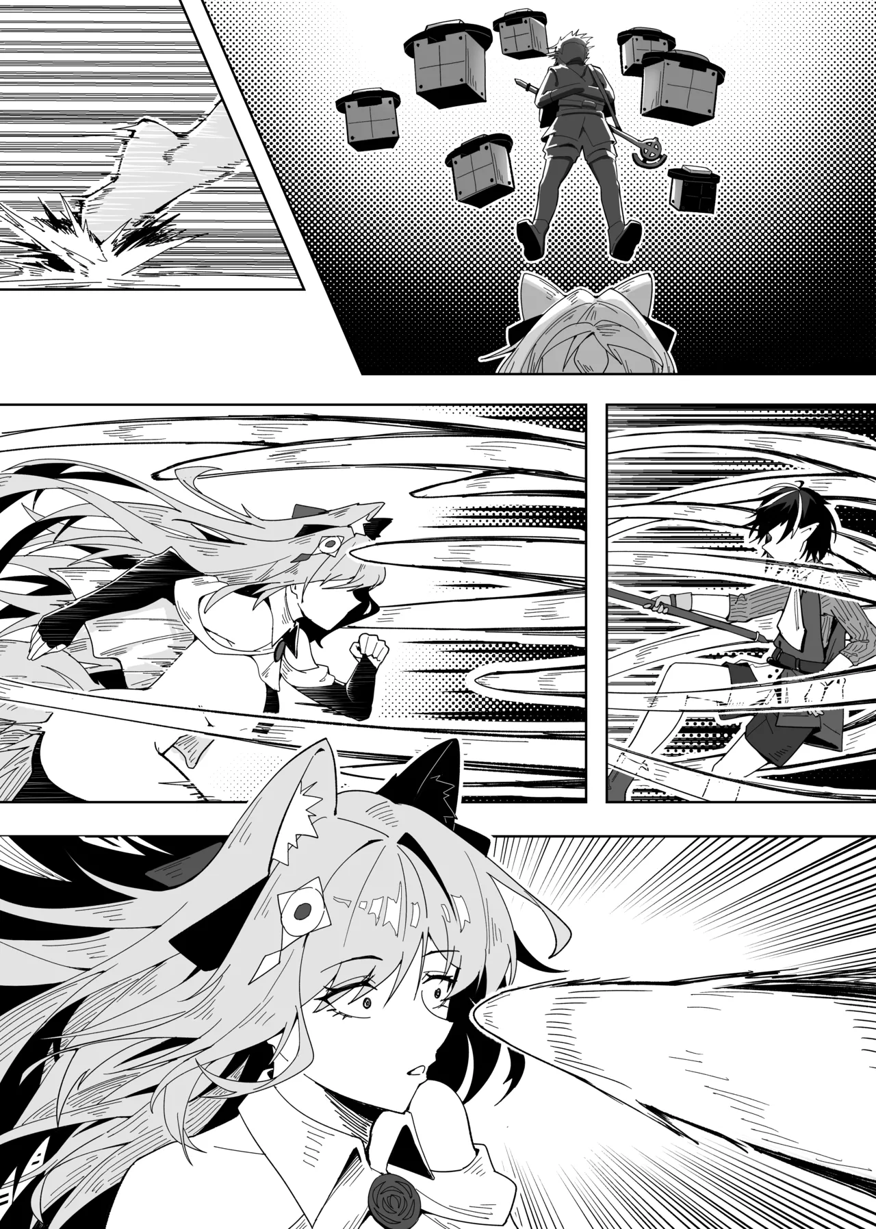 鸿雪大战小杜林 page 36 featuring pozemka arknights parody - uncensored sole female hentai manga - read online free