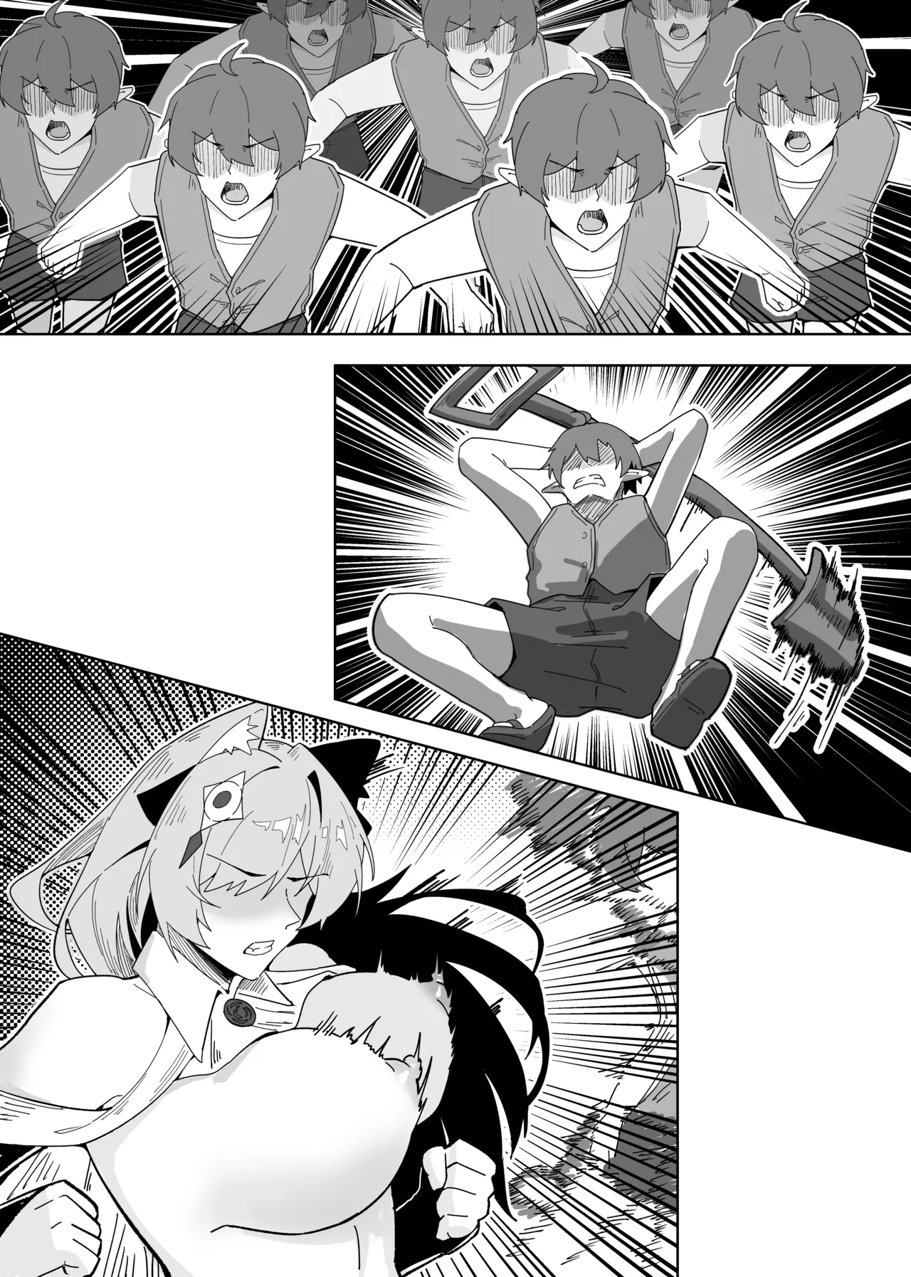 鸿雪大战小杜林 page 49 featuring pozemka arknights parody - uncensored sole female hentai manga - read online free