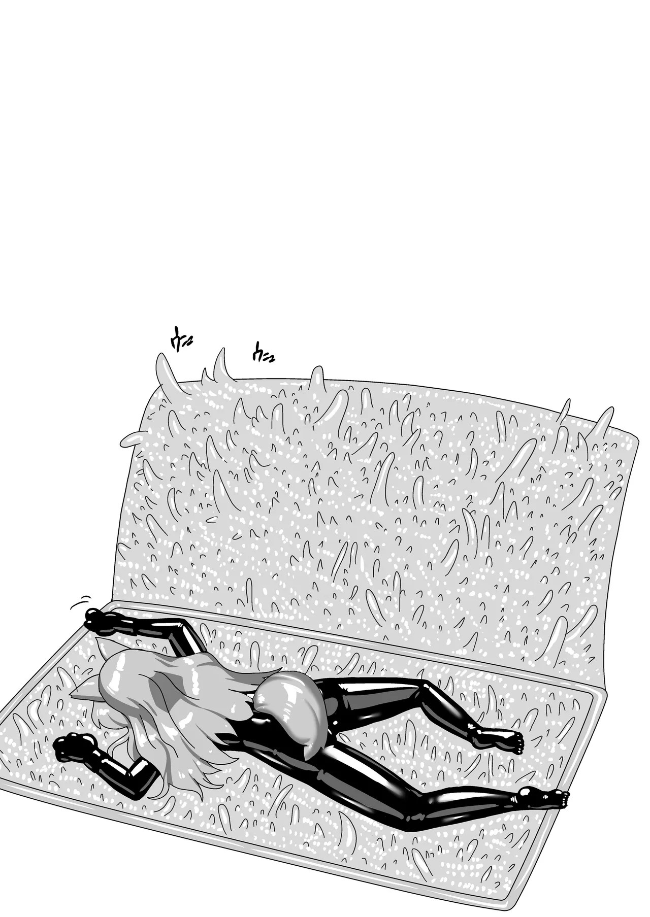 Rubber World de Zecchou ga Tomarimasen! page 34 original parody - gag females only hentai manga - read online free