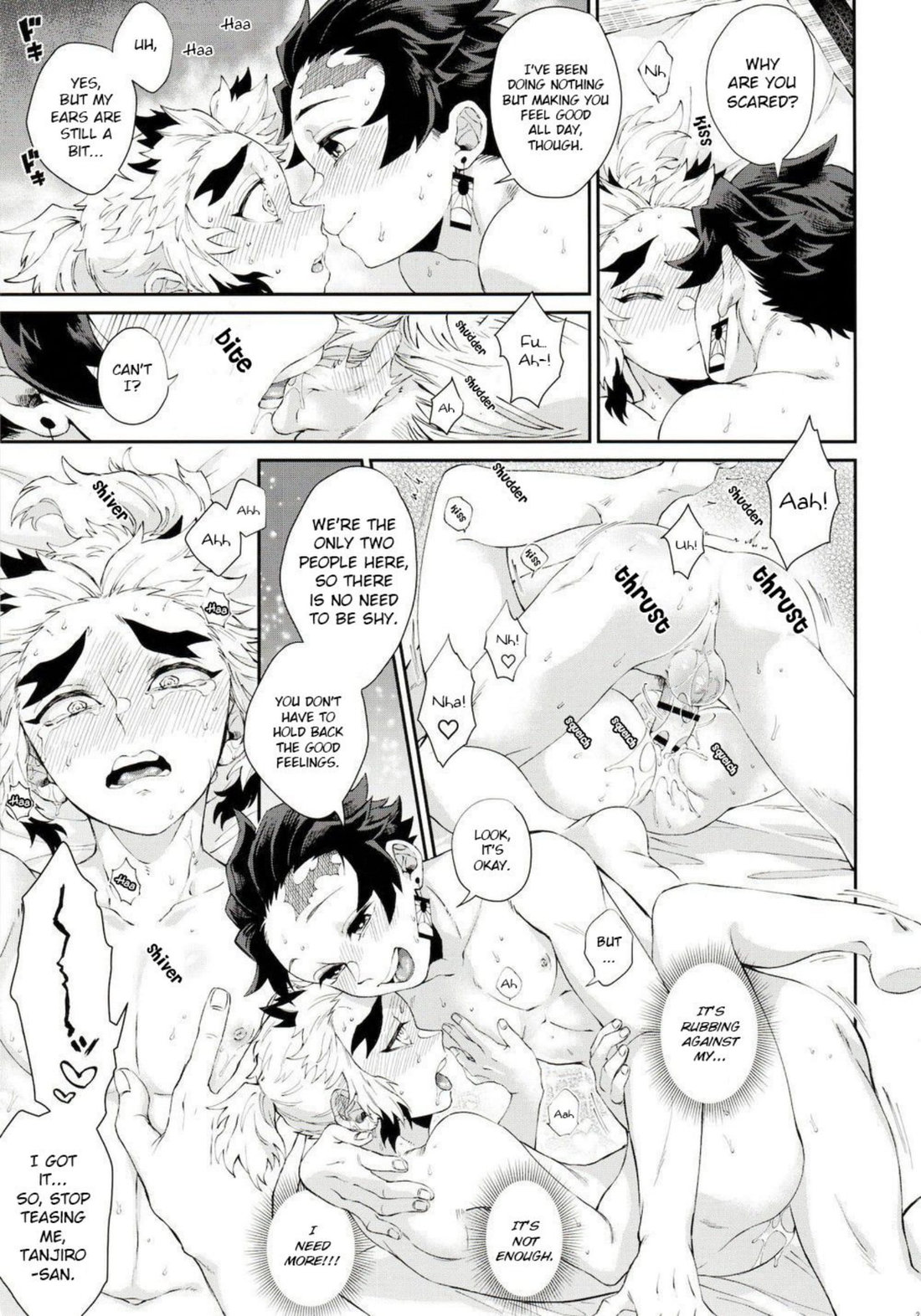 [Mekao (Den Meka)] Kodane (Natsu) no Yoru Tsuki no Koro wa Saranari | Seed's Night - When The Moon is Out, It's Wonderful (Kimetsu no Yaiba) [English] page 19 featuring tanjirou kamado kimetsu no yaiba parody - scar schoolboy uniform hentai manga - read online free