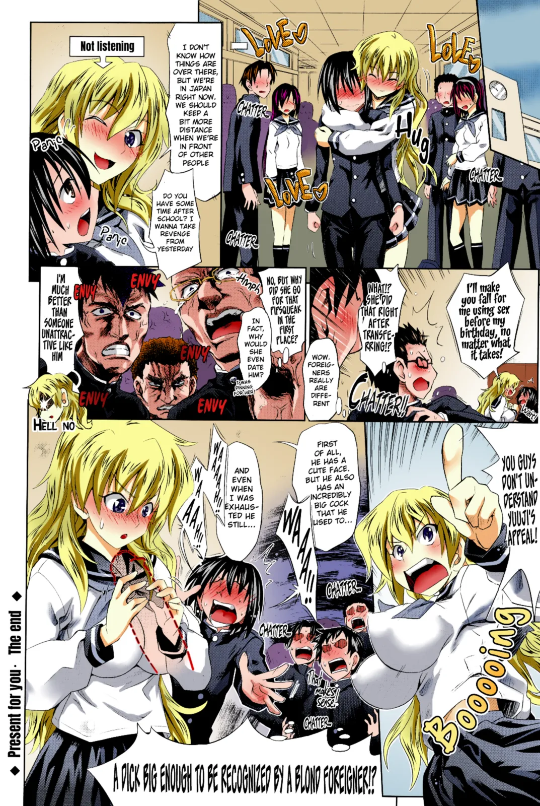 Present For You page 24 - big breasts schoolboy uniform hentai manga - read online free