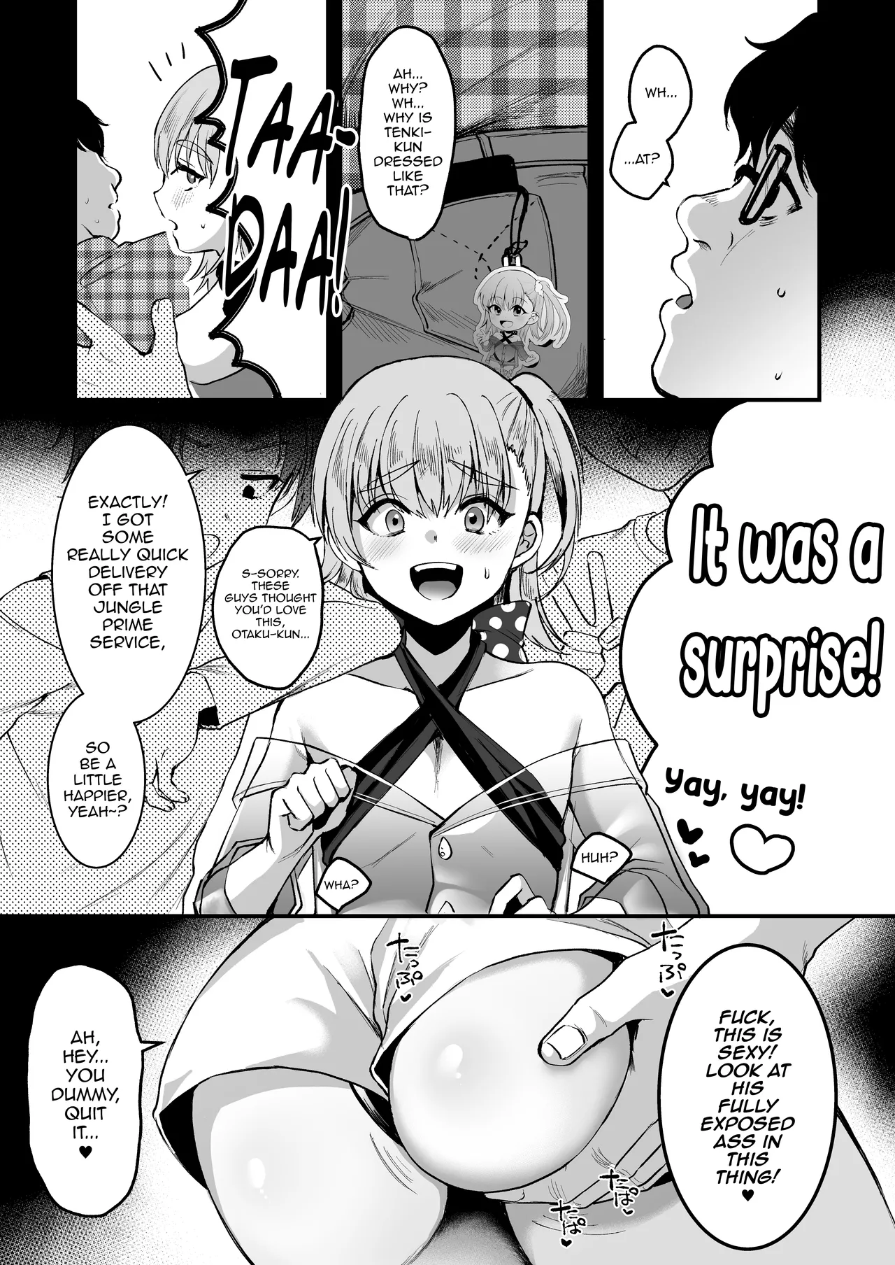 Otaku ni Yasashi Benki-kun. Jou page 16 original parody - sweating group hentai manga - read online free