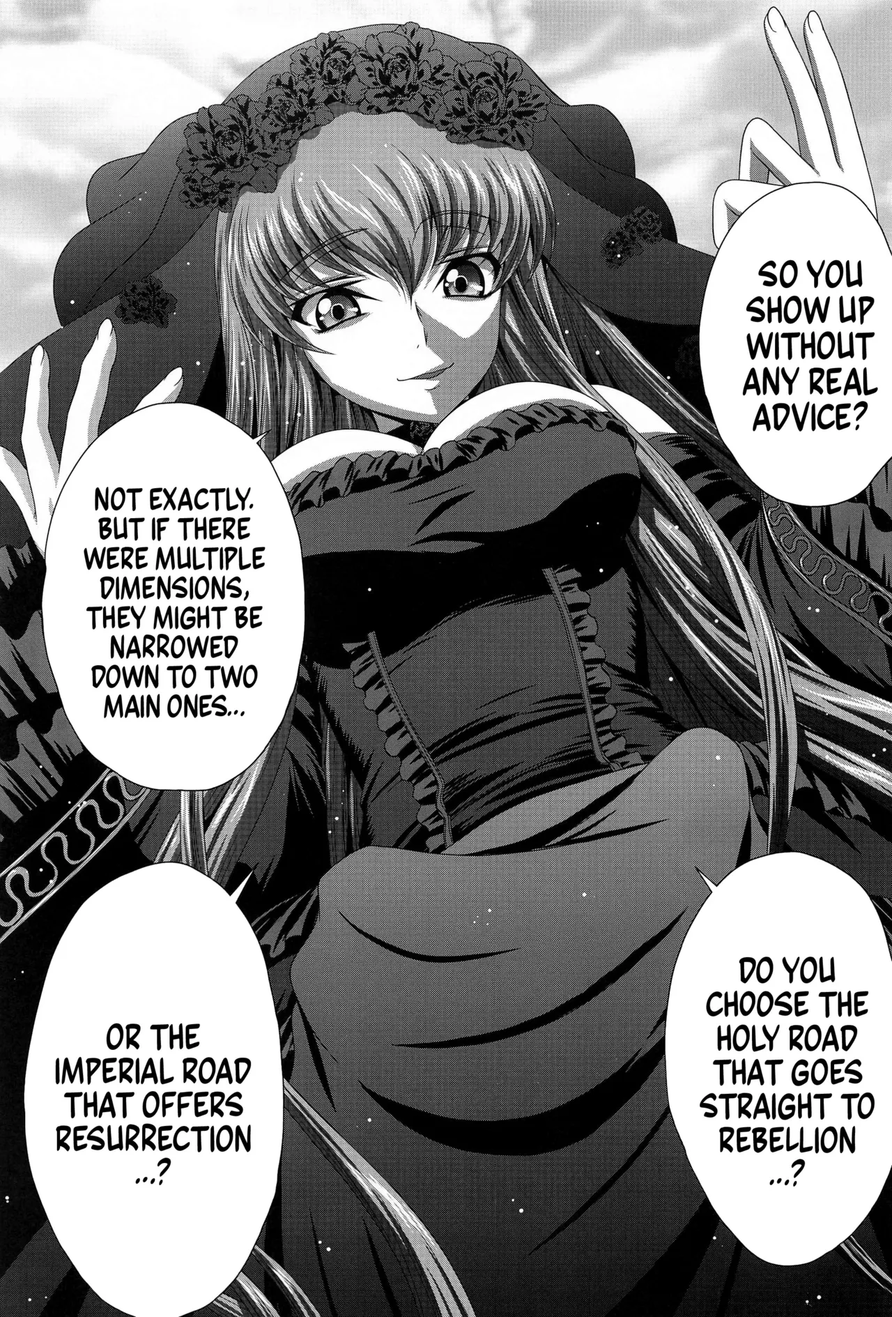 C2lemon@Max8 page 32 featuring milly ashford code geass parody - triple penetration mmf threesome hentai manga - read online free