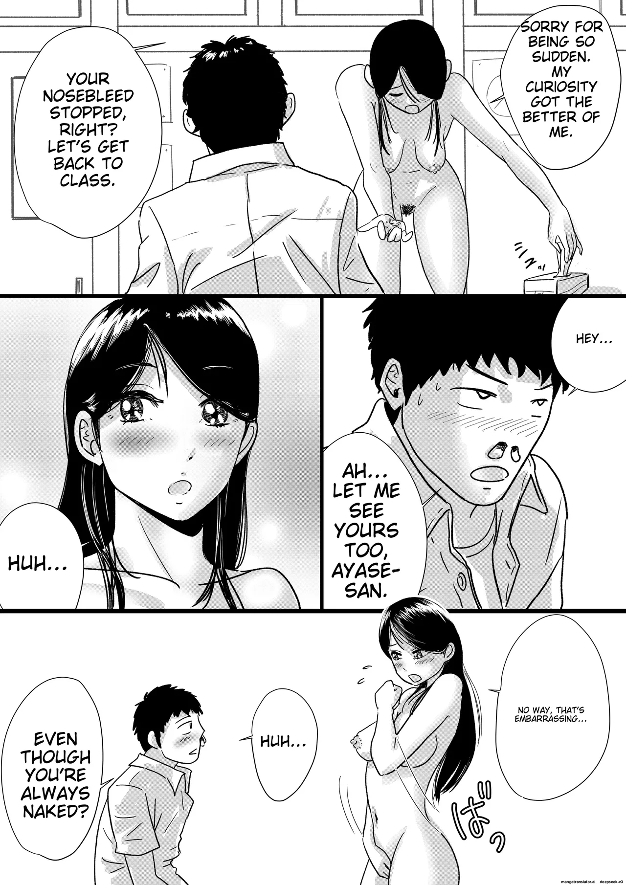 Shuukyoujou no Riyuu de Zenra no Joshi Kousei ga Tenkou shitekite Saikou datta Hanashi | A HIGH SCHOOL GIRL WHO'S NAKED FOR RELIGIOUS REASONS THE BEST THING ABOUT TRANSFERRING SCHOOLS page 16 original parody - big breasts cunnilingus hentai manga - read online free