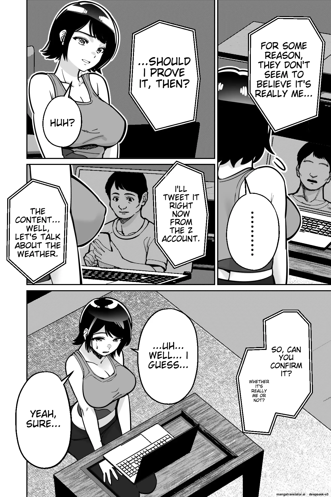 Page 30 of Saimin Pilates -Wakazuma, Online Lesson Koushi no Saiminjutsu ni Hamaru- | Hypnotic Pilates - A young wife gets hooked on the hypnosis of her online lesson instructor
