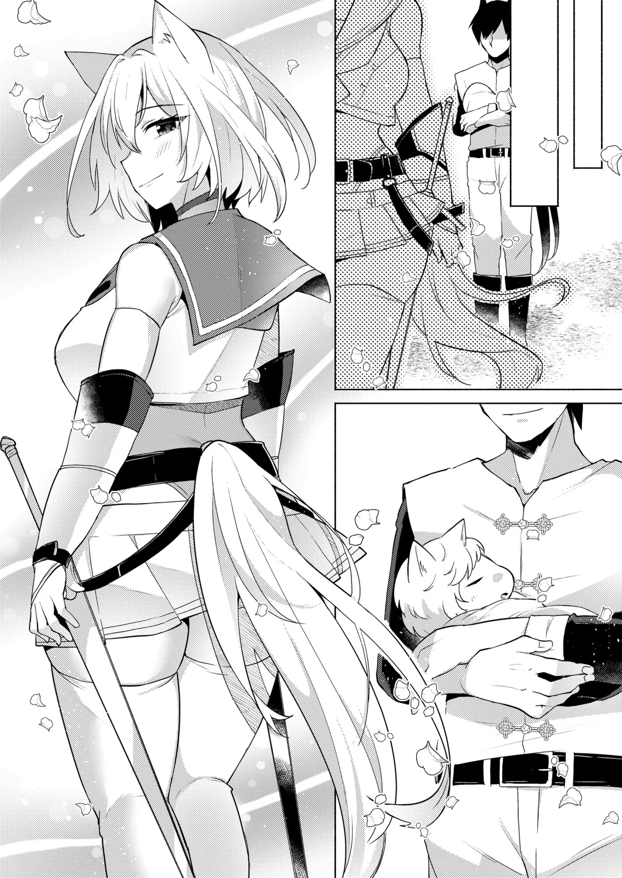 Hakurou Kenshi Hati-chan no Ecchi na Bouken no Sho page 228 original parody - squirting futanari hentai manga - read online free