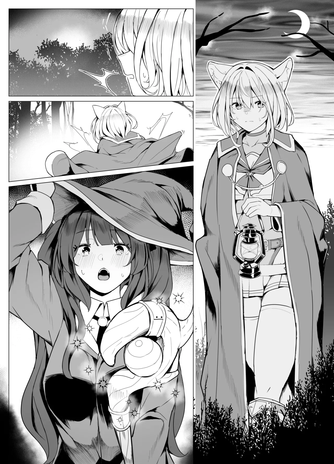 Hakurou Kenshi Hati-chan no Ecchi na Bouken no Sho page 229 original parody - squirting futanari hentai manga - read online free