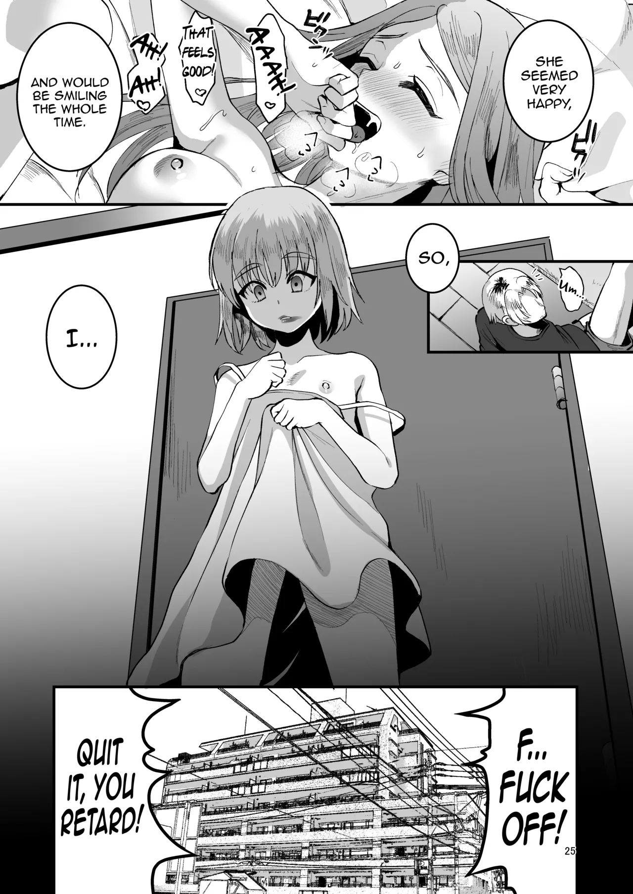 Otaku ni Yasashi Benki-kun. Chuu page 24 original parody - handjob onahole hentai manga - read online free