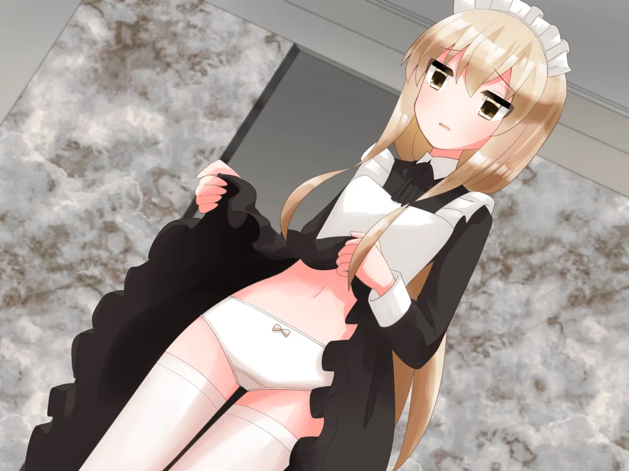 Muchi de Kiyowa na Bishoujo Maid Yatotte Ecchi na Gohoushi Saseru Hanashi page 255 original parody - maid handjob hentai manga - read online free