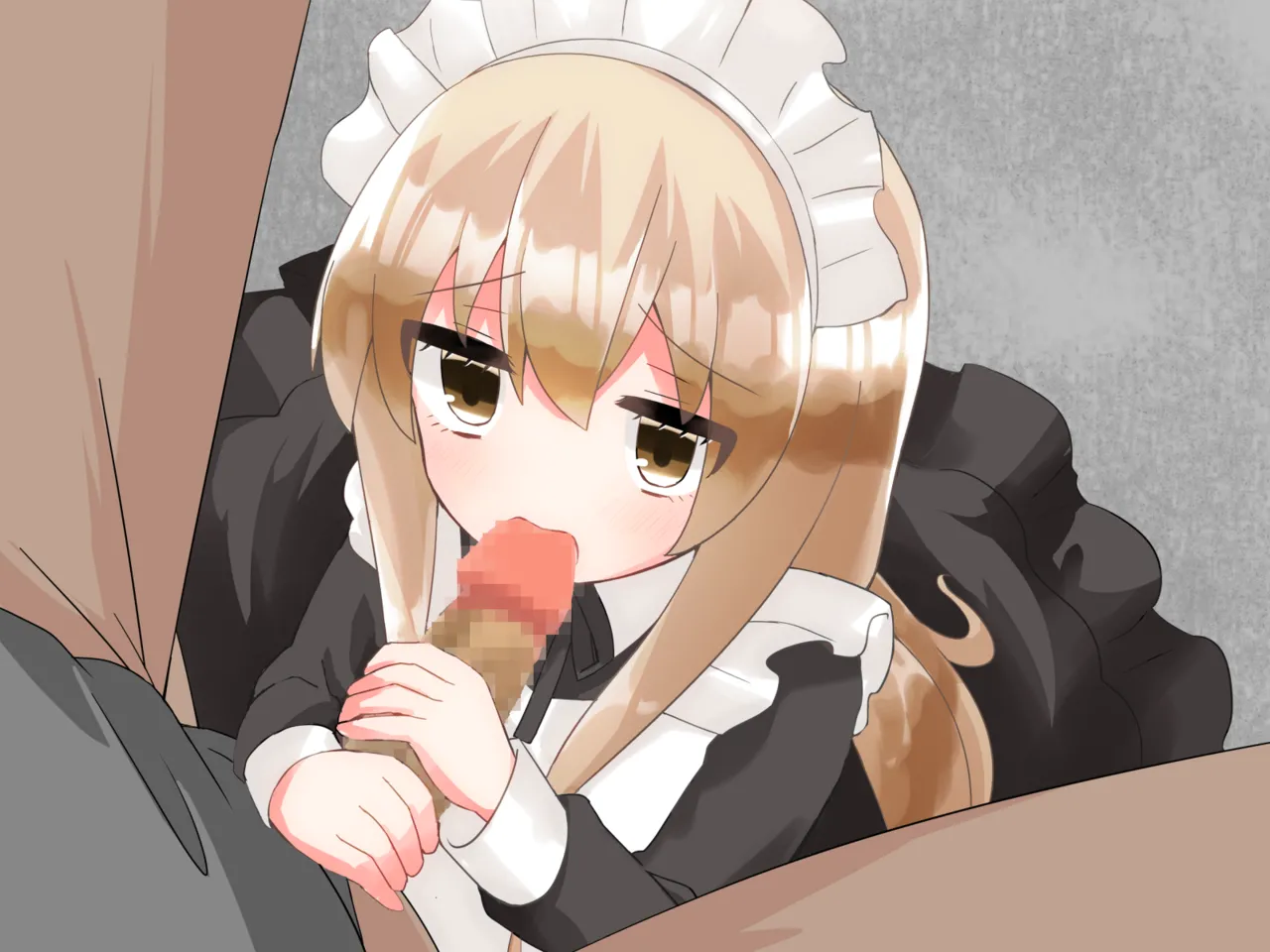Muchi de Kiyowa na Bishoujo Maid Yatotte Ecchi na Gohoushi Saseru Hanashi page 296 original parody - maid handjob hentai manga - read online free