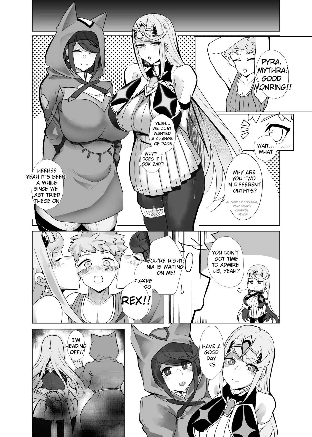 Hai, Michite. | Filled, Completely page 16 featuring mythra xenoblade chronicles 2 parody - big breasts group hentai manga - read online free