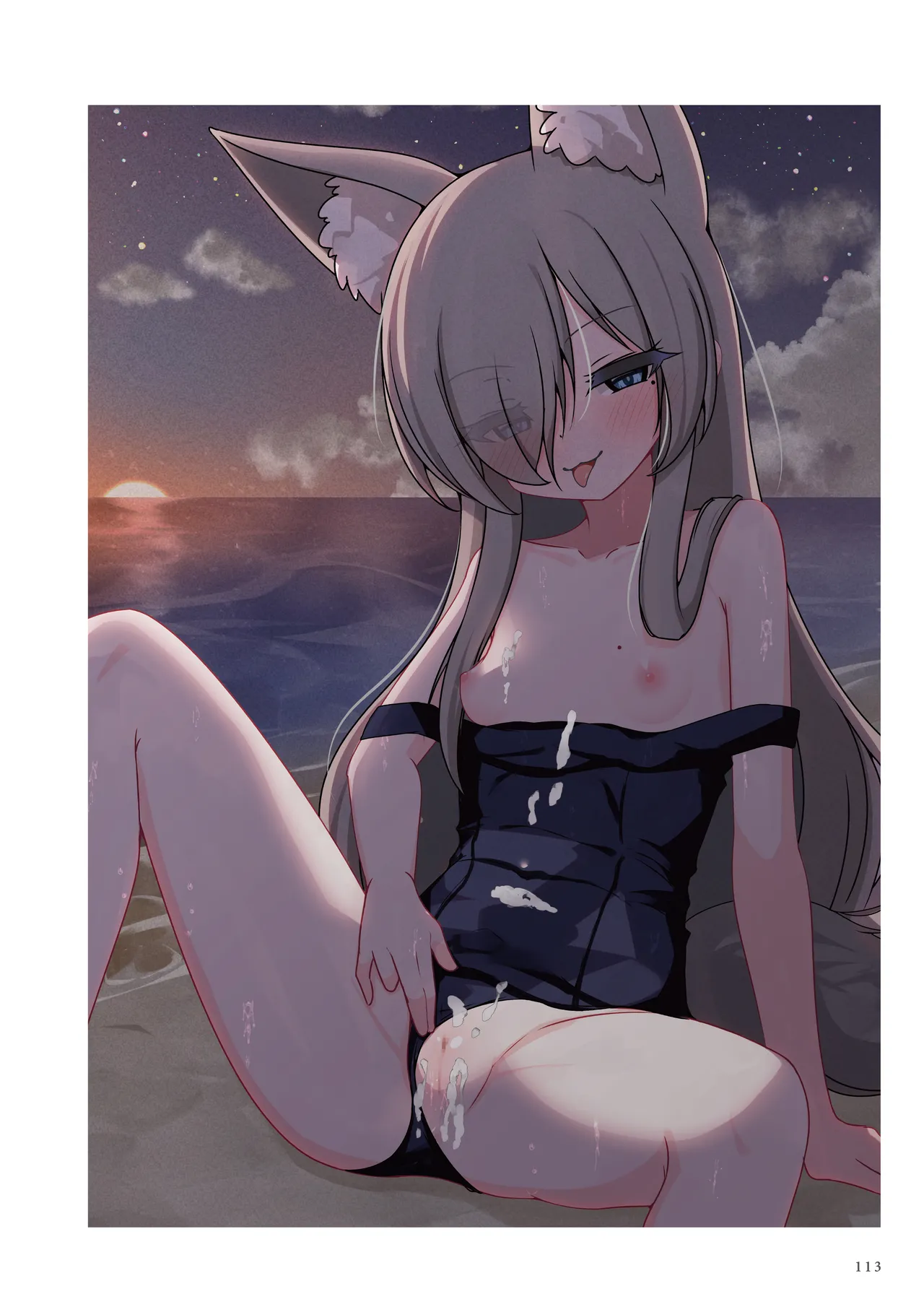 La Vacances page 113 - full color artbook hentai manga - read online free