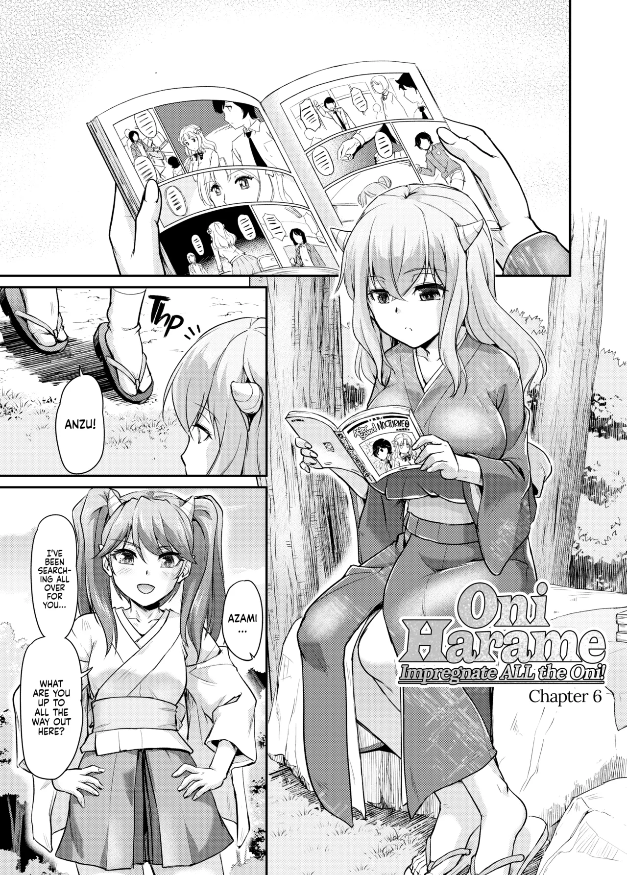 Oni Harame: Impregnate ALL the Oni! page 114 - oni big breasts hentai manga - read online free