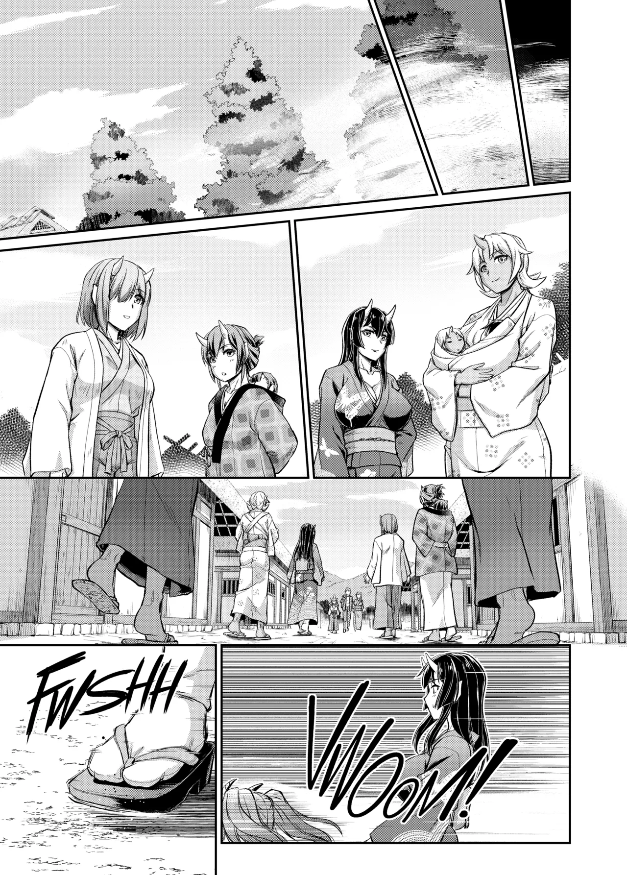 Oni Harame: Impregnate ALL the Oni! page 208 - oni big breasts hentai manga - read online free