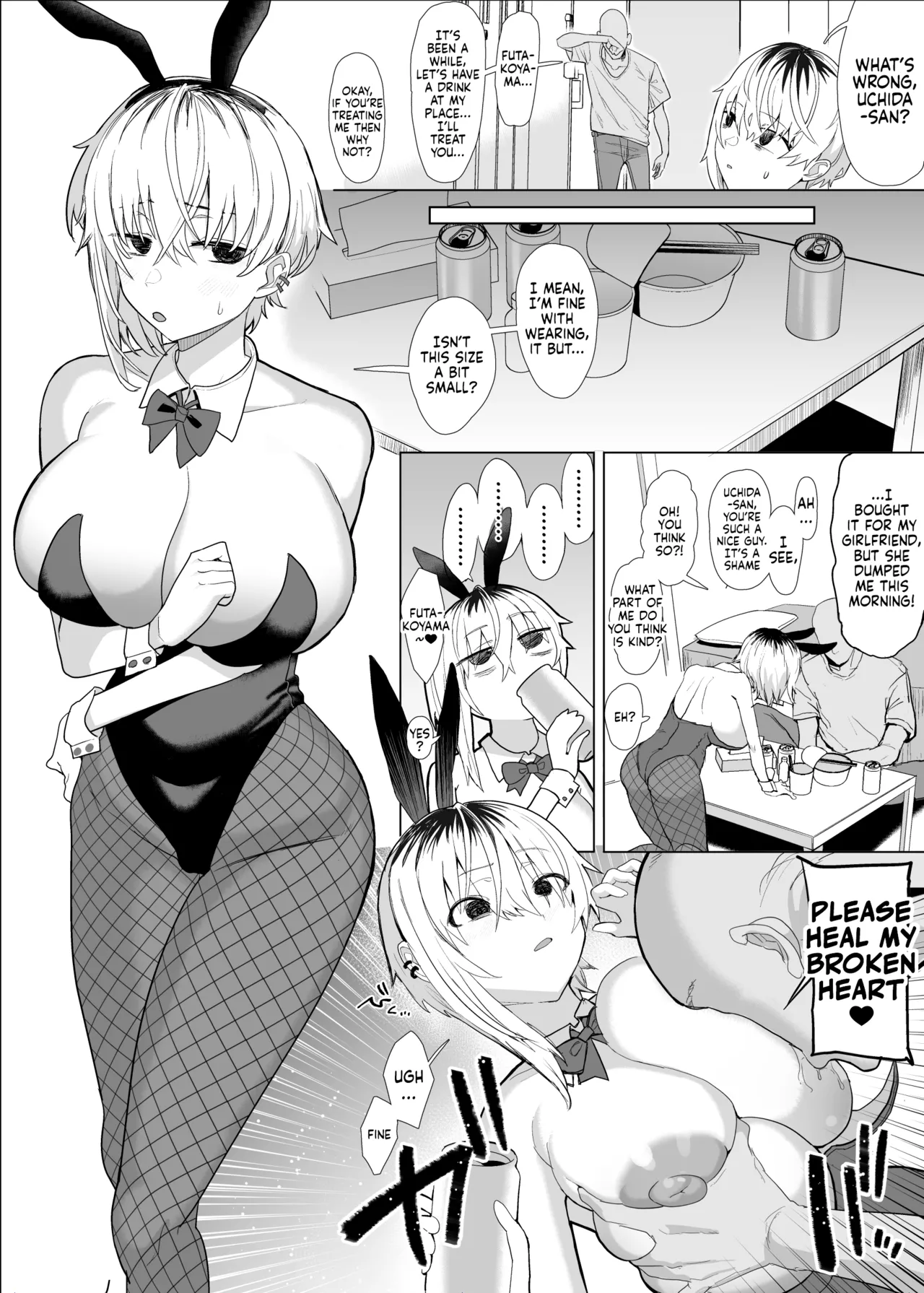 [Ryuukeichi (Gomio)] Futakoyama-san wa Kashidashi-chuu Desu. | Futakoyama-san is Out on Loan. [English] [NudeSalad] [Digital] page 89 original parody - sweating big breasts hentai manga - read online free