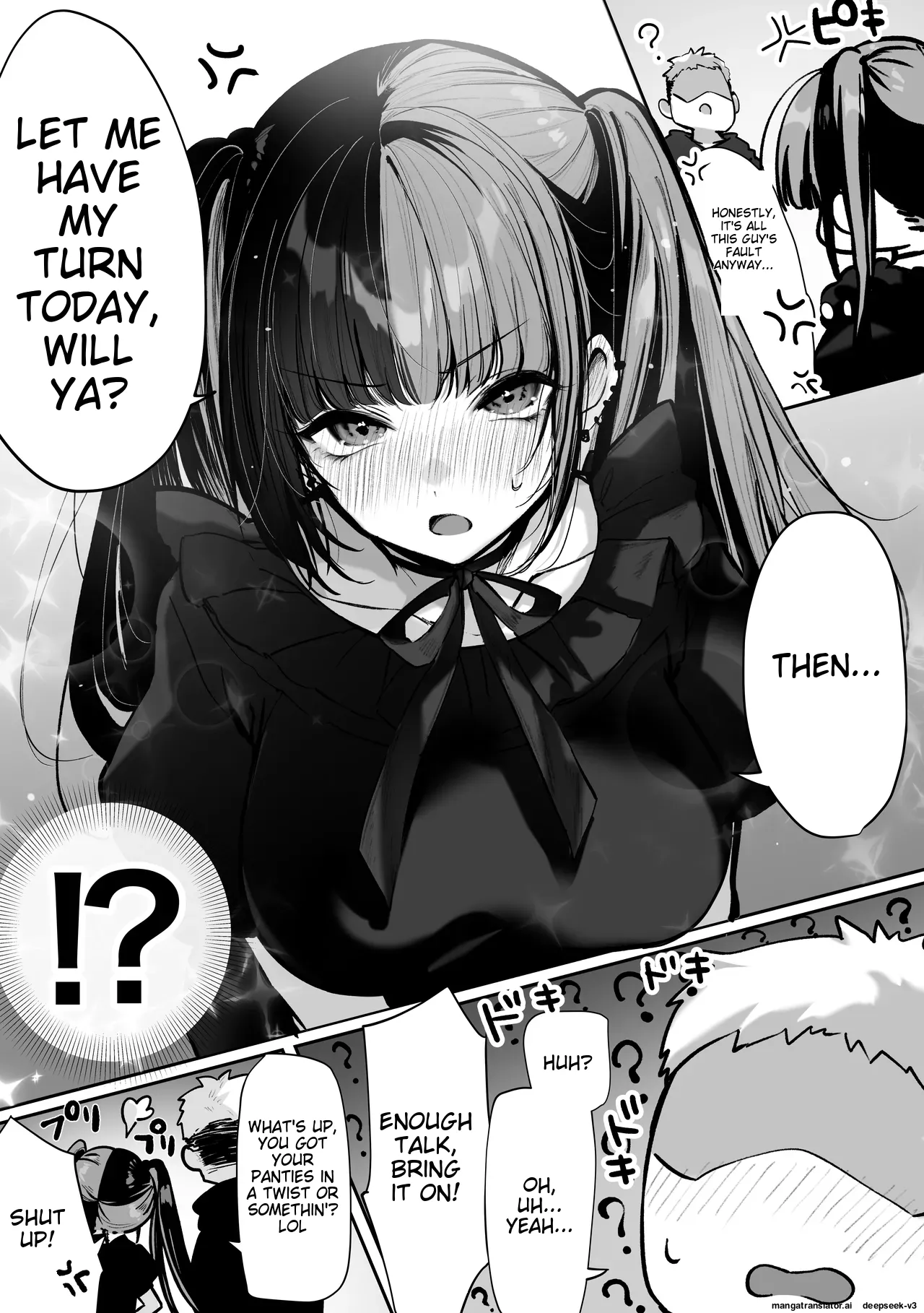 Tachi n Bo Shiteita Jiraikei-chan ga Wana ni Kakacchau Ohanashi page 36 original parody - squirting kissing hentai manga - read online free