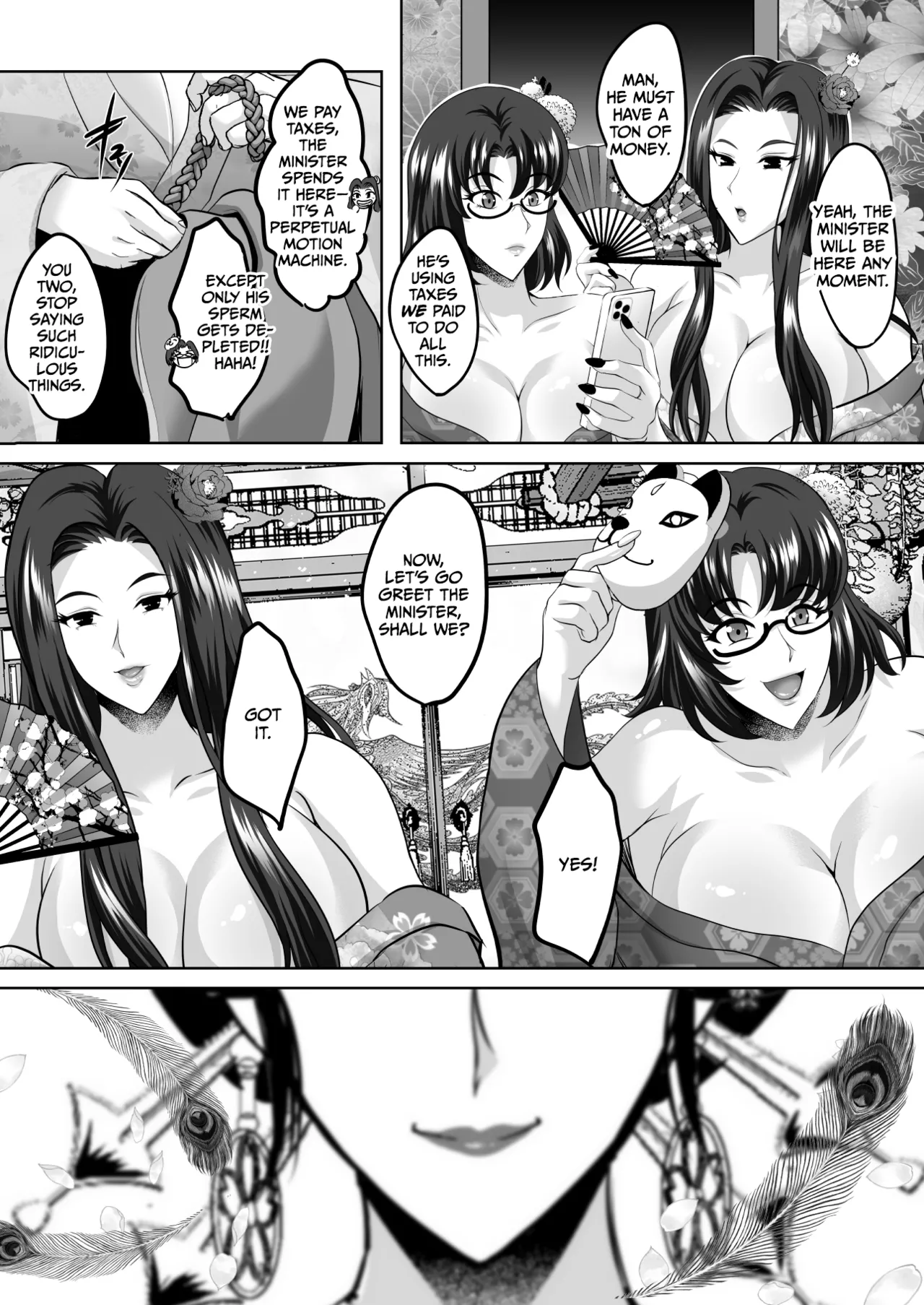 Inyoku no Tou 2 - Ootori Miyabi ~ Kasou Seiatsu page 46 original parody - milf big breasts hentai manga - read online free