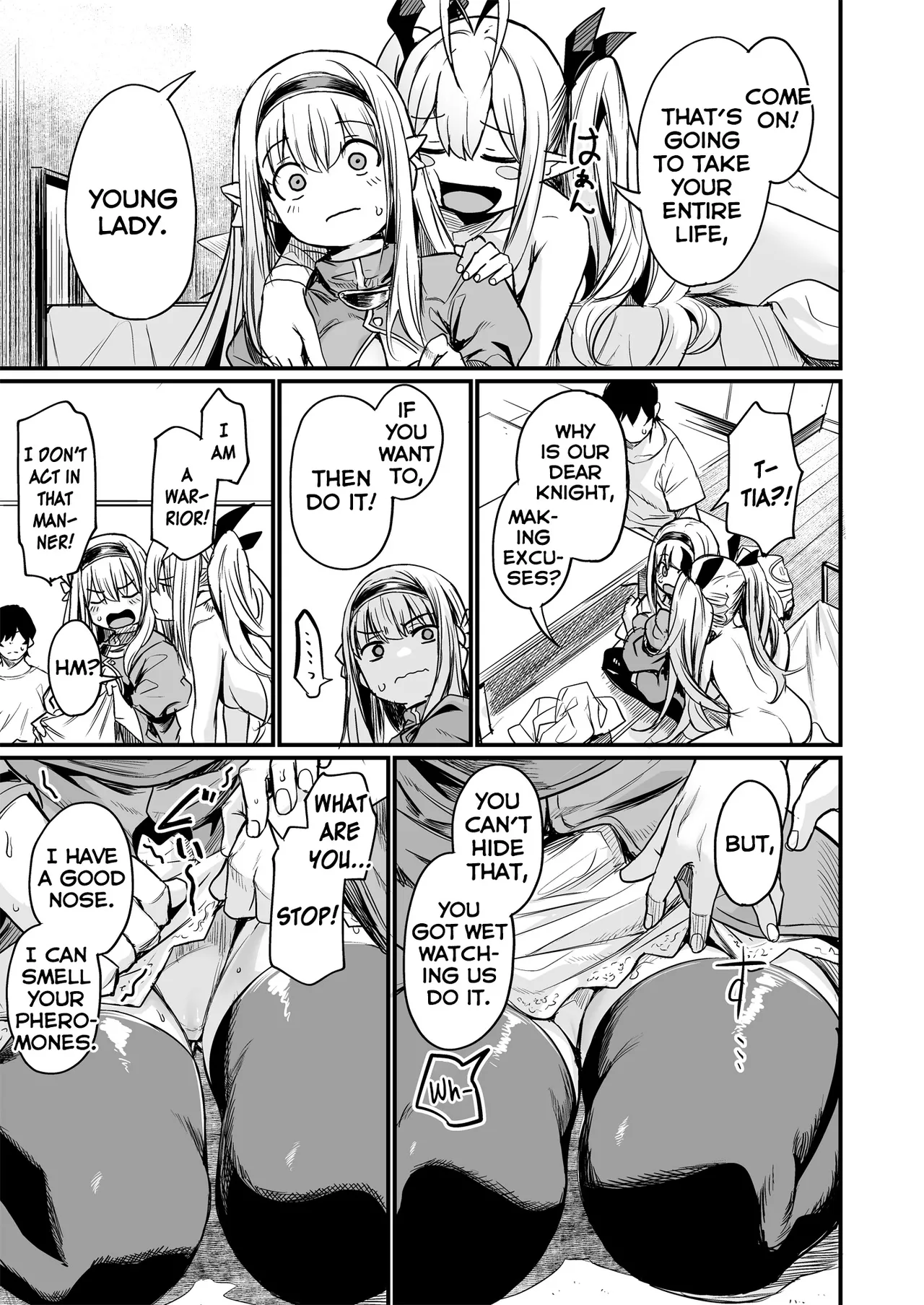 Isekai kara Kimashita. | They Came From a Different World page 31 original parody - elf big breasts hentai manga - read online free
