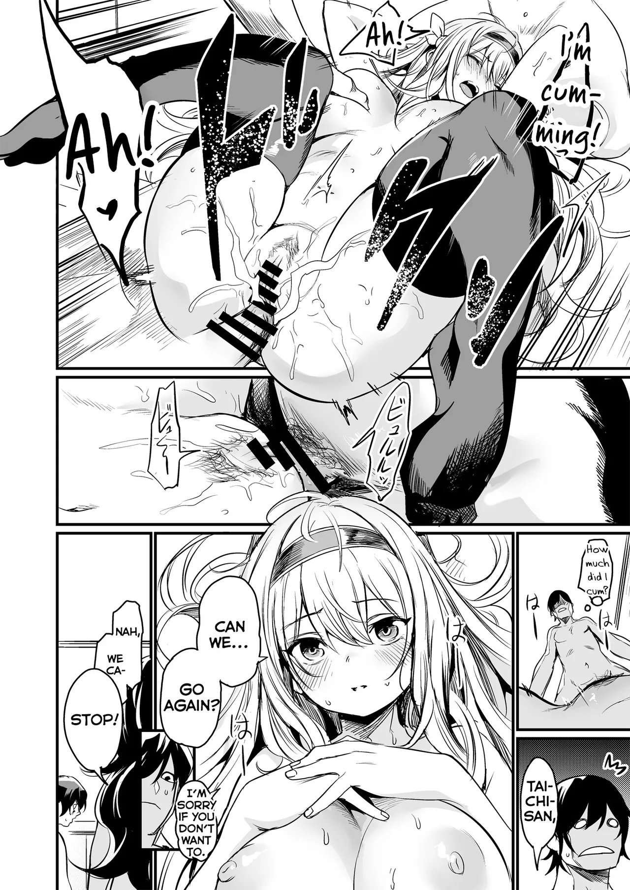 Isekai kara Kimashita. | They Came From a Different World page 38 original parody - elf big breasts hentai manga - read online free