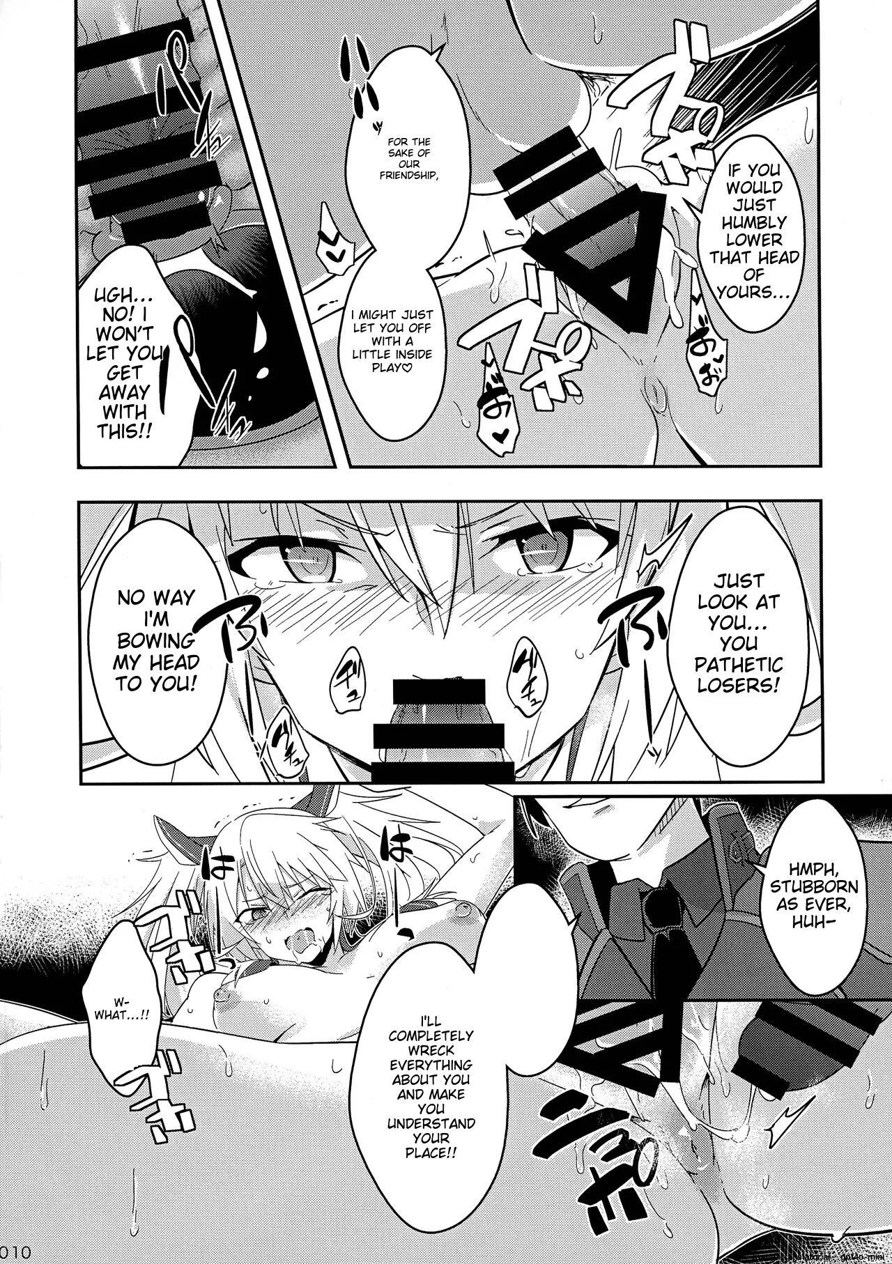 Nikuki Majo e no Rakuin page 9 featuring sasha necron maou gakuin no futekigousha parody - gag mmf threesome hentai manga - read online free