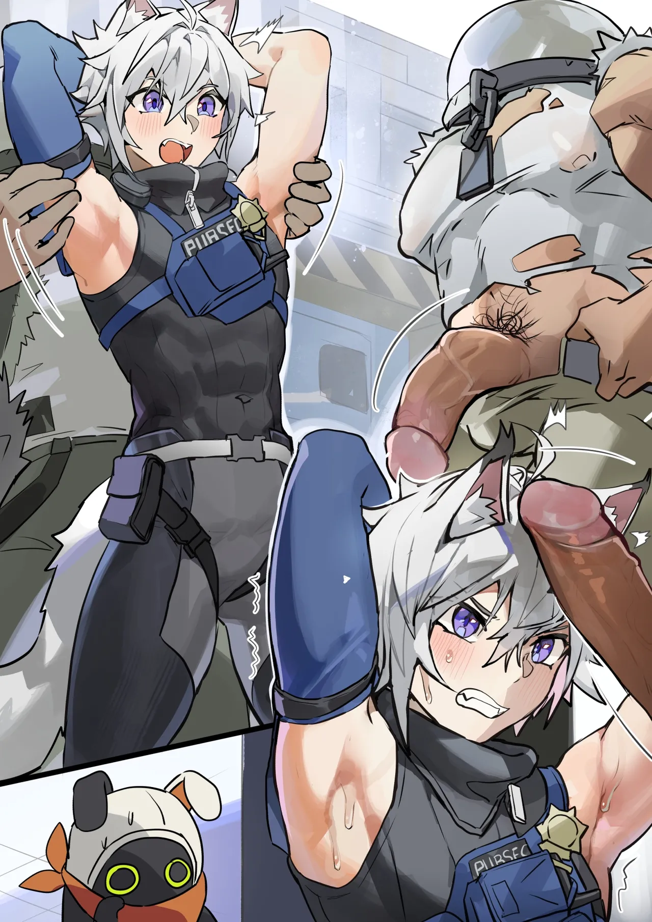 TAKK: Officer Seth Is Under Arrest! page 12 featuring seth lowell zenless zone zero parody - catboy nakadashi hentai manga - read online free