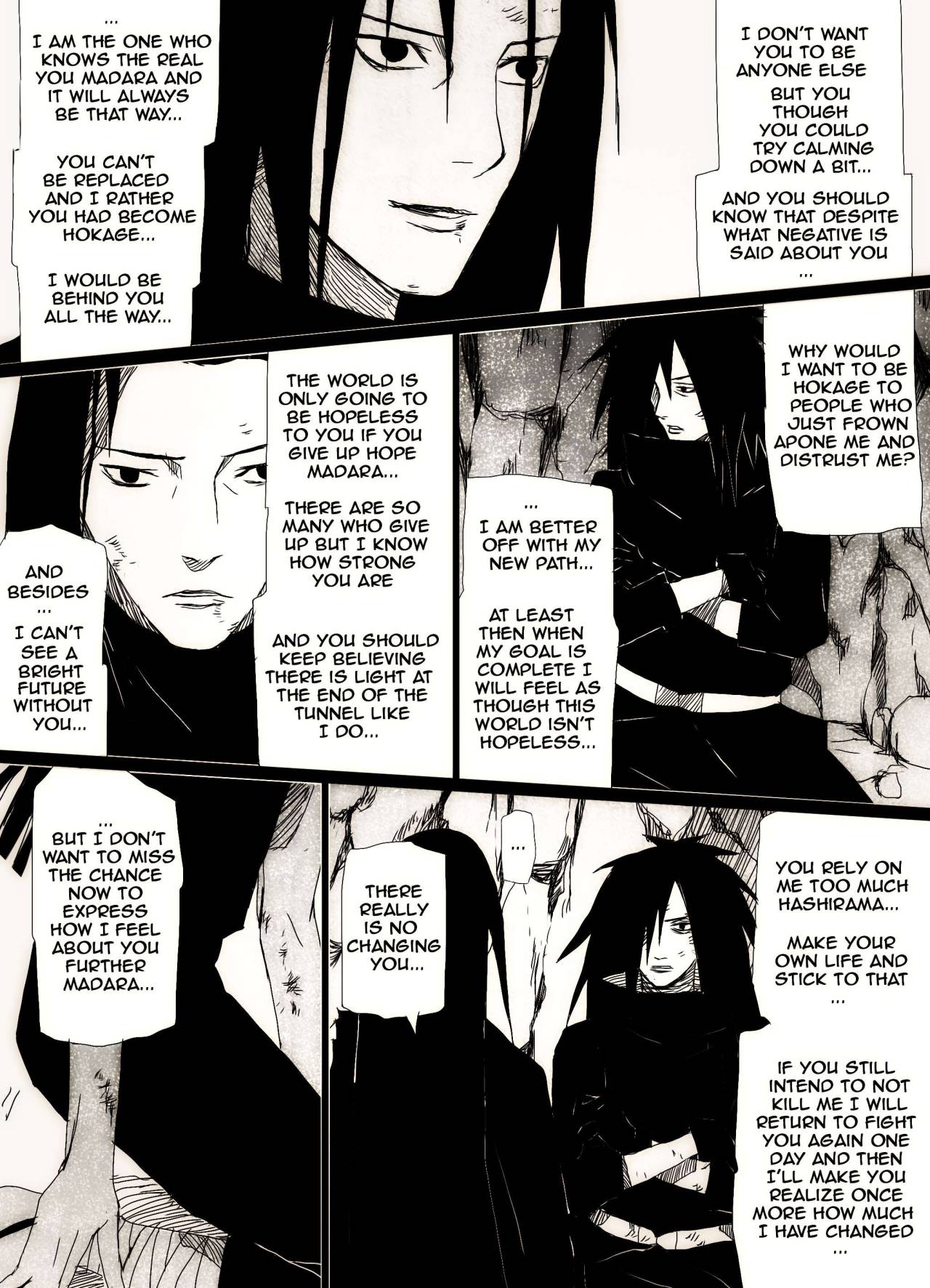 Hashirama x Madara Doujinshi by hachimitsubani - Page 10