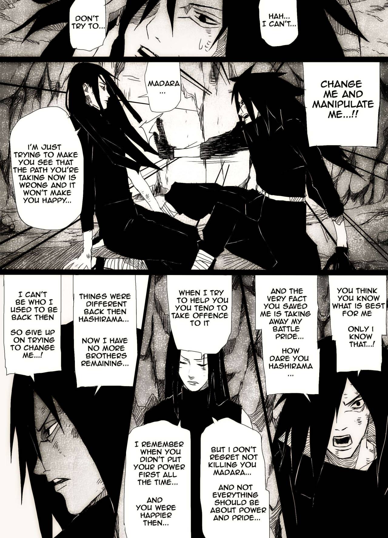 Hashirama x Madara Doujinshi by hachimitsubani - Page 9