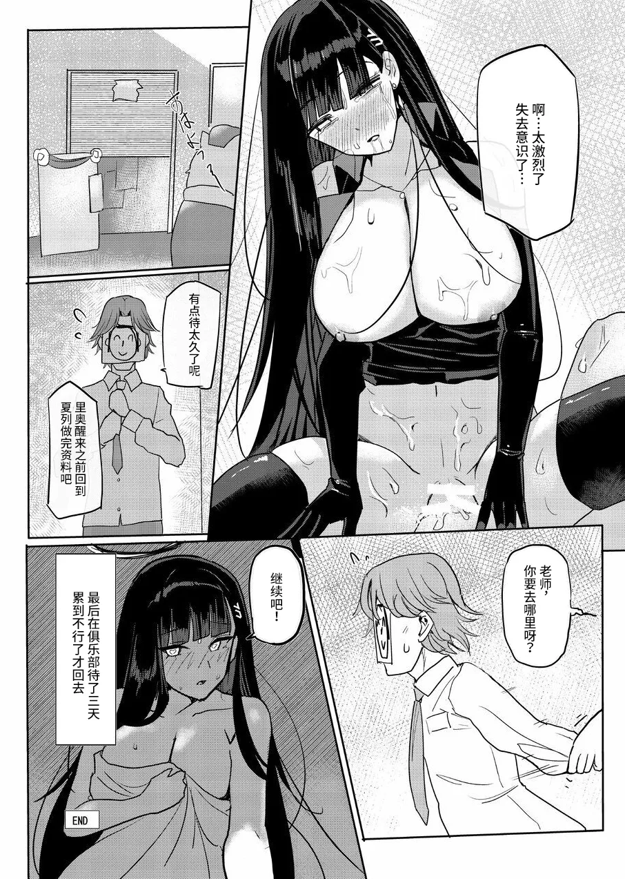 RIO's CosplayClub page 24 featuring rio tsukatsuki blue archive parody - big breasts stockings hentai manga - read online free