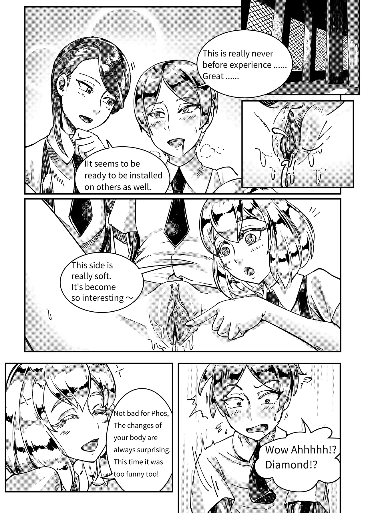 Gem's Daily Sex Life page 16 featuring rutile houseki no kuni parody - uncensored sex toys hentai manga - read online free
