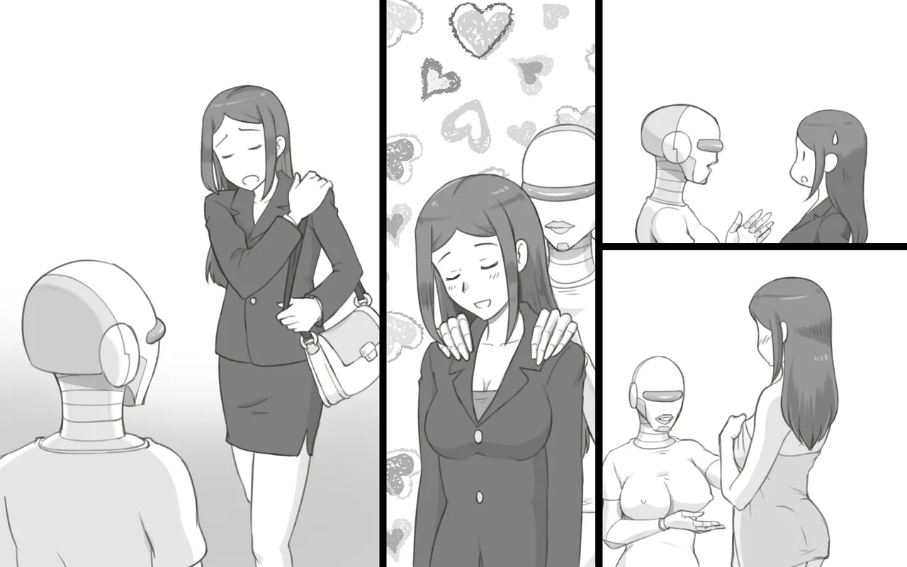 Metallic Love page 100 original parody - sole female robot hentai manga - read online free