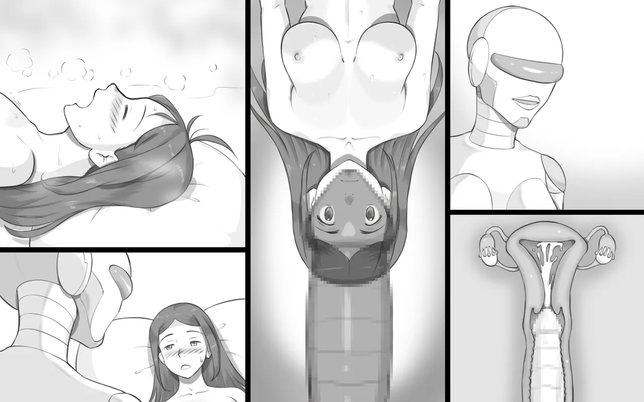 Metallic Love page 112 original parody - sole female robot hentai manga - read online free