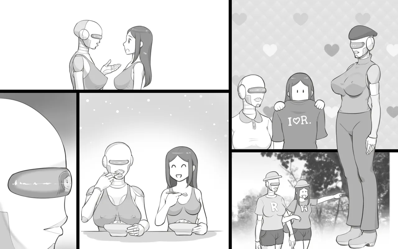 Metallic Love page 98 original parody - sole female robot hentai manga - read online free