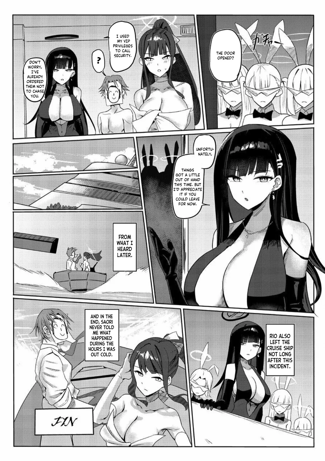 SAORIO Cruise page 24 featuring rio tsukatsuki blue archive parody - sole male gloves hentai manga - read online free