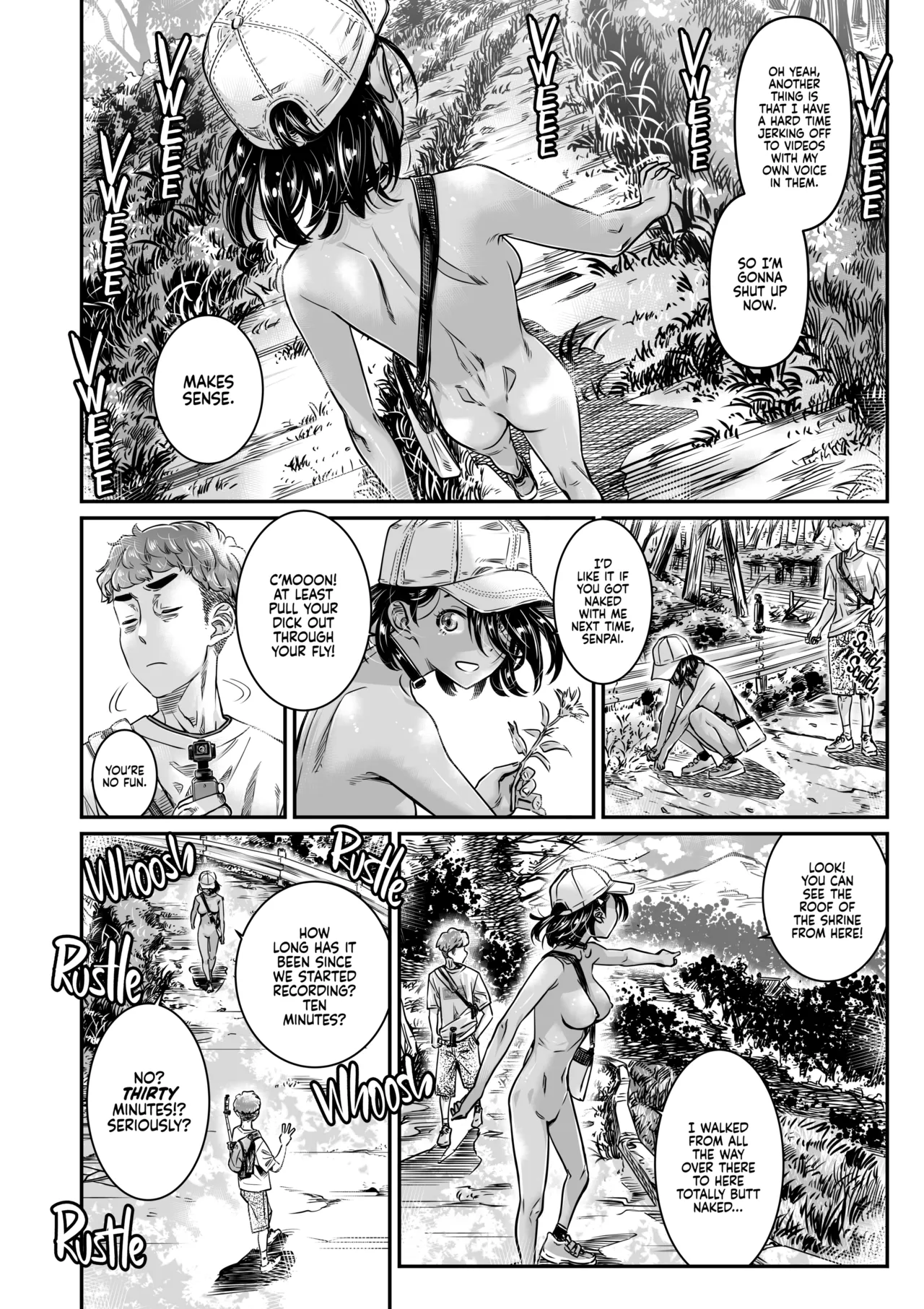 Hiyake no Zenra Girl wa, Doutei o Sotsugyou shita bakari no Senpai ni Hamedori saseru | The Tanlined Former Town Bike Wants to Make an Exhibitionist Sex Tape With Her Formerly Virgin Senpai page 13 original parody - sole female sole male hentai manga - read online free