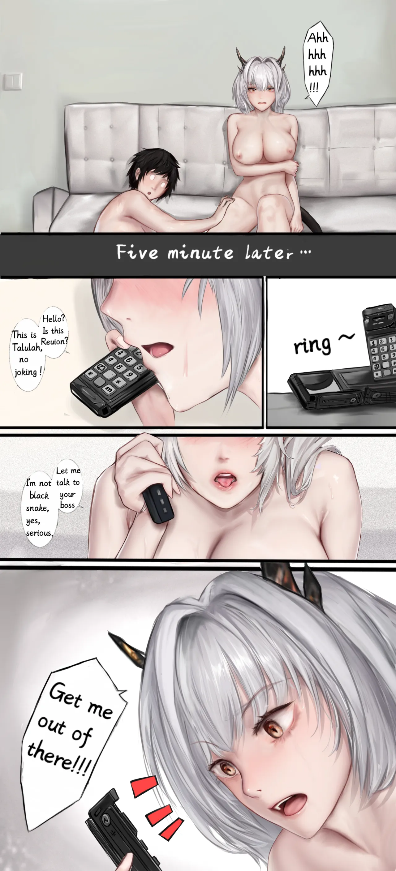 作业帮·《Not yet dawn》（明日方舟英语同人H·LC整合汉化组代发） page 32 arknights parody - full color hentai manga - read online free