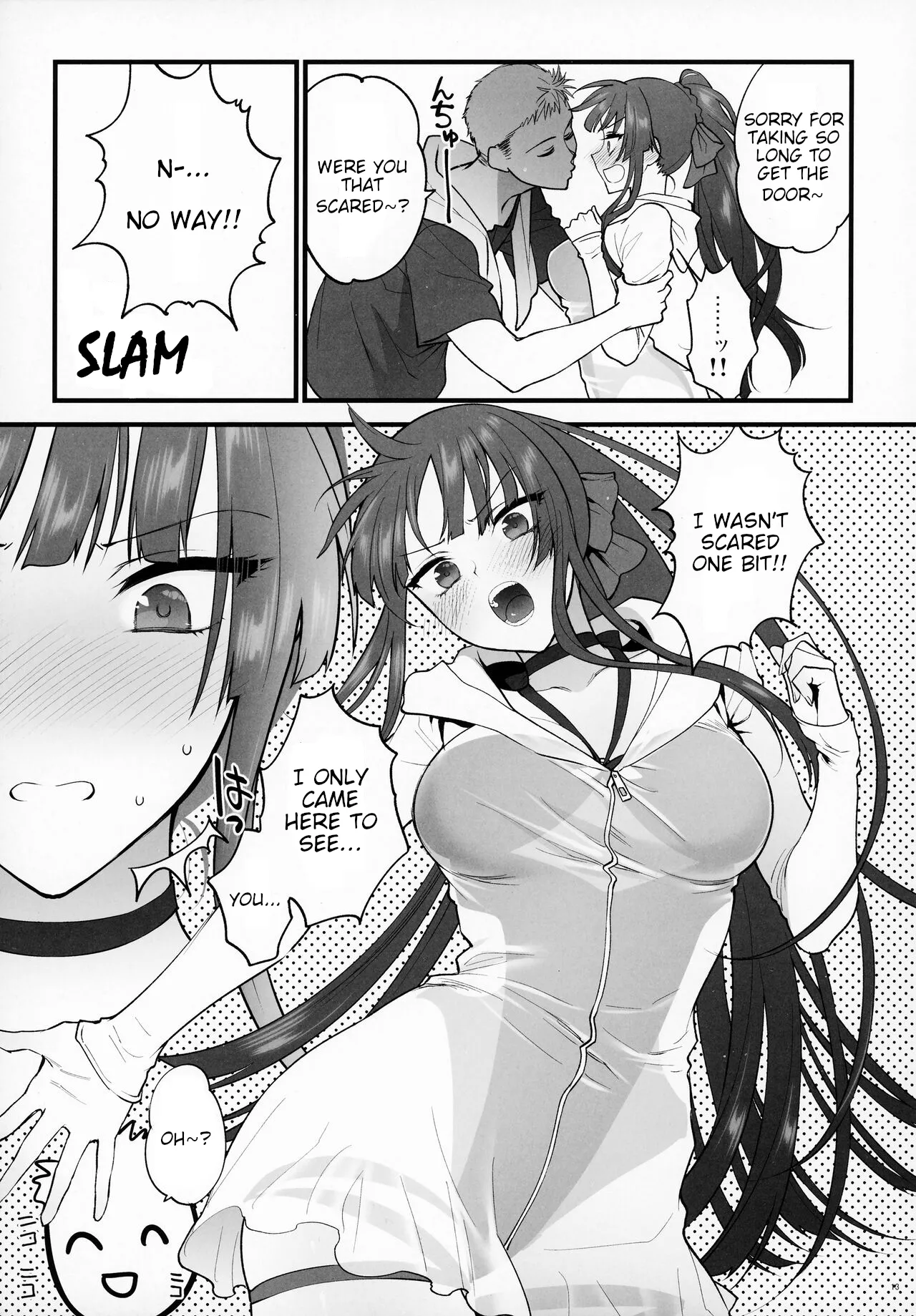 [SKK (Syoukaki)] Mizugi Mise ni Kita Dakedashi!! - I just wanted to show you my swimsuit, nothing else was intended. (Girls' Frontline) [English]] [2022-08-20] page 12 featuring shikikan girls frontline parody - sole female sole male hentai manga - read online free