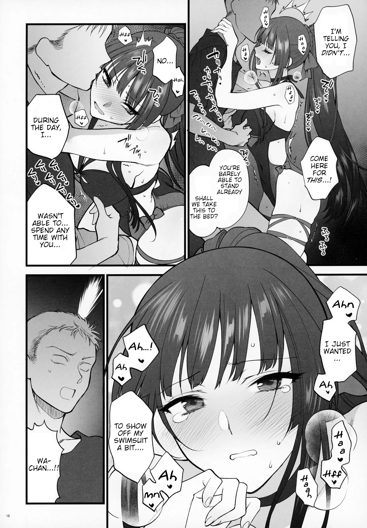 [SKK (Syoukaki)] Mizugi Mise ni Kita Dakedashi!! - I just wanted to show you my swimsuit, nothing else was intended. (Girls' Frontline) [English]] [2022-08-20] page 17 featuring shikikan girls frontline parody - sole female sole male hentai manga - read online free