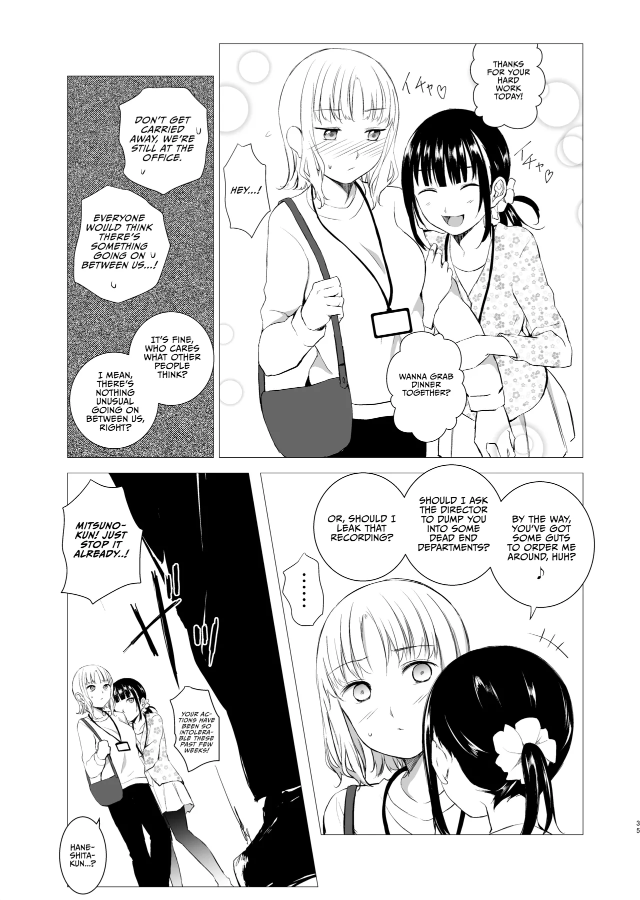 Hanayomi no Makurakotoba page 34 original parody - yuri females only hentai manga - read online free