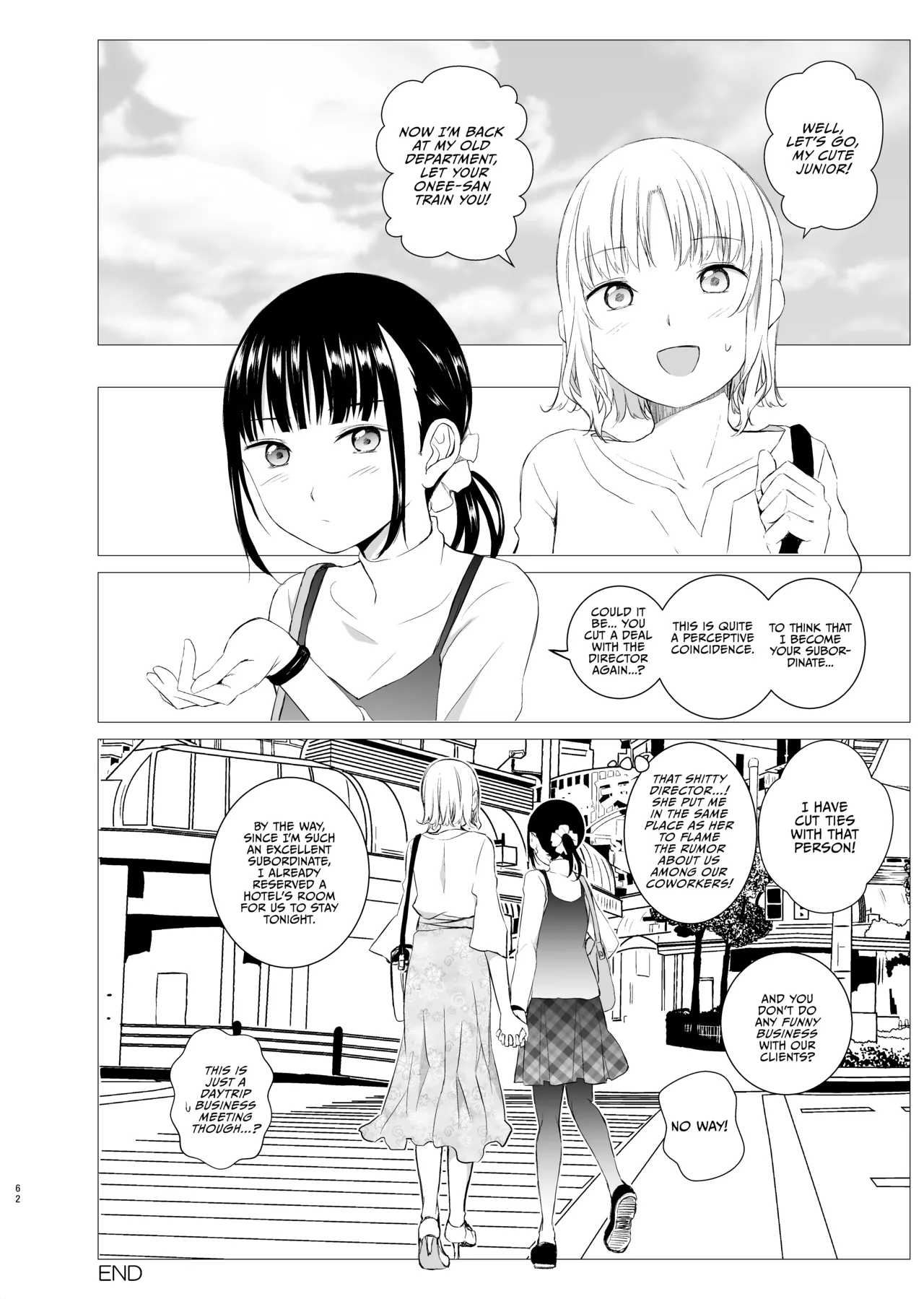Hanayomi no Makurakotoba page 61 original parody - yuri females only hentai manga - read online free