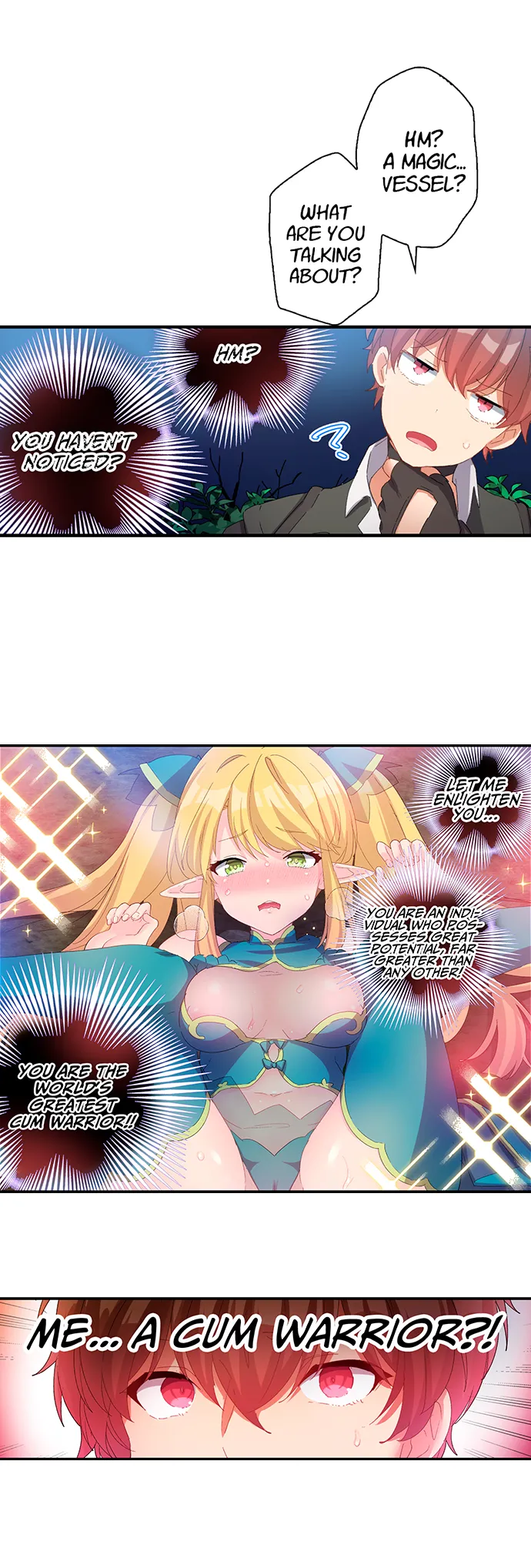 Hero of Endless Sex: I Have No Magic, but I Will Become the Strongest With Spunk page 29 - elf unusual pupils hentai manga - read online free