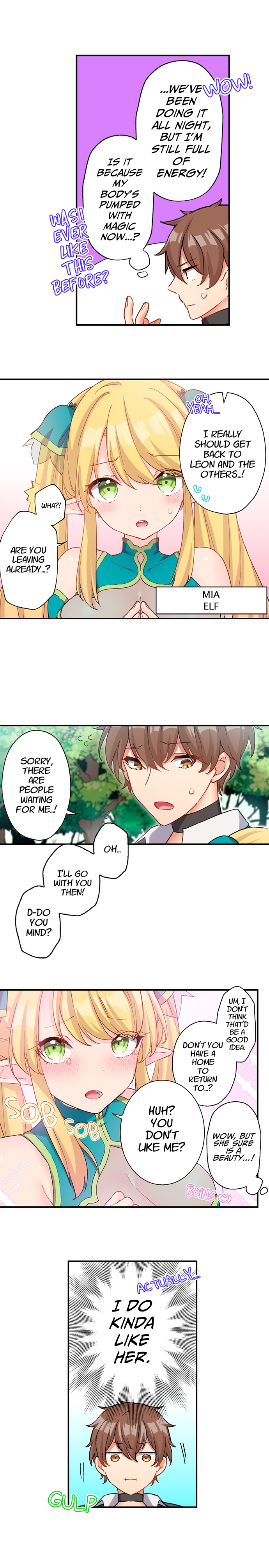 Hero of Endless Sex: I Have No Magic, but I Will Become the Strongest With Spunk page 47 - full color full censorship hentai manga - read online free