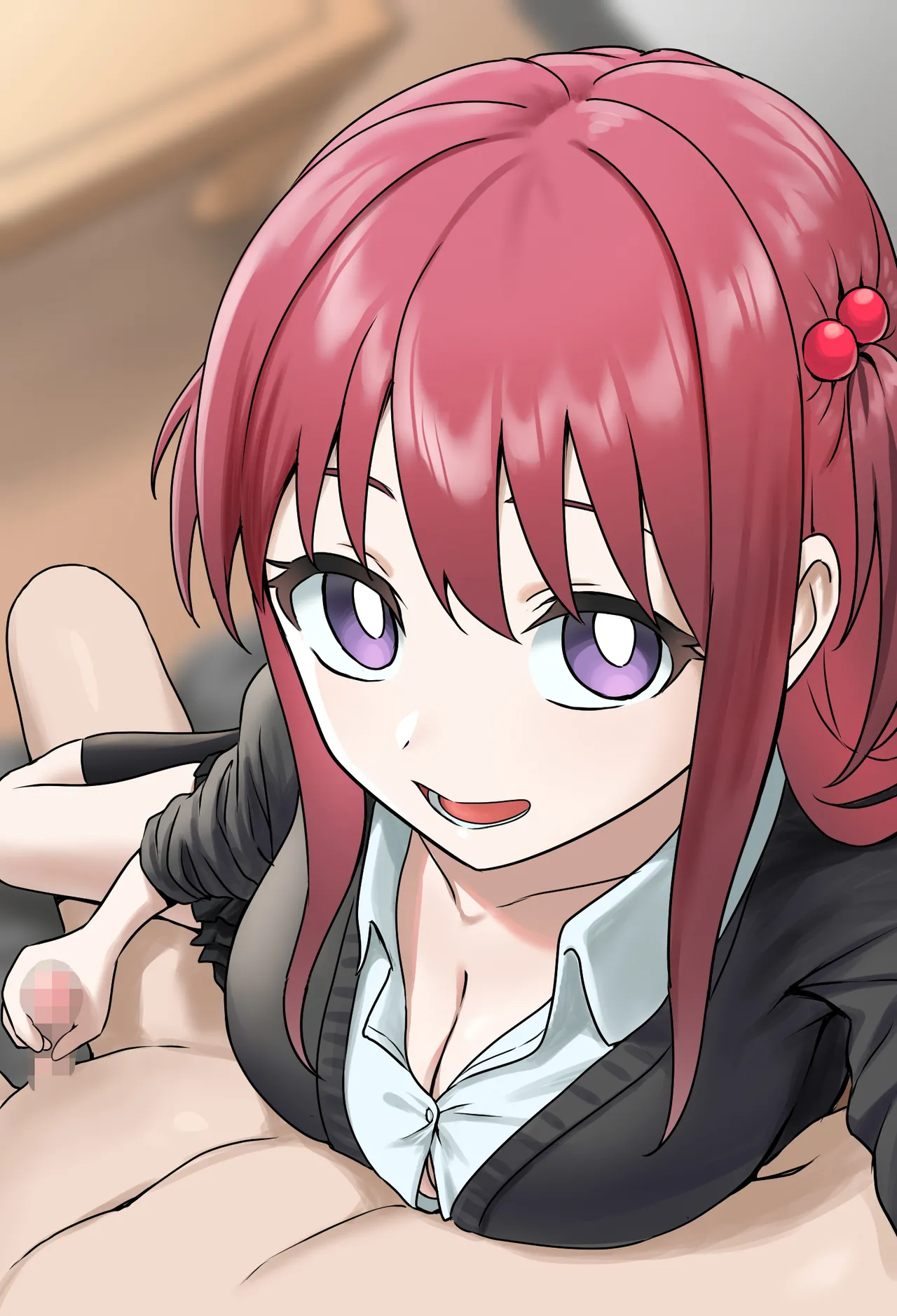 Kouhai-tachi no Te no Naka ni page 34 original parody - femdom mosaic censorship hentai manga - read online free