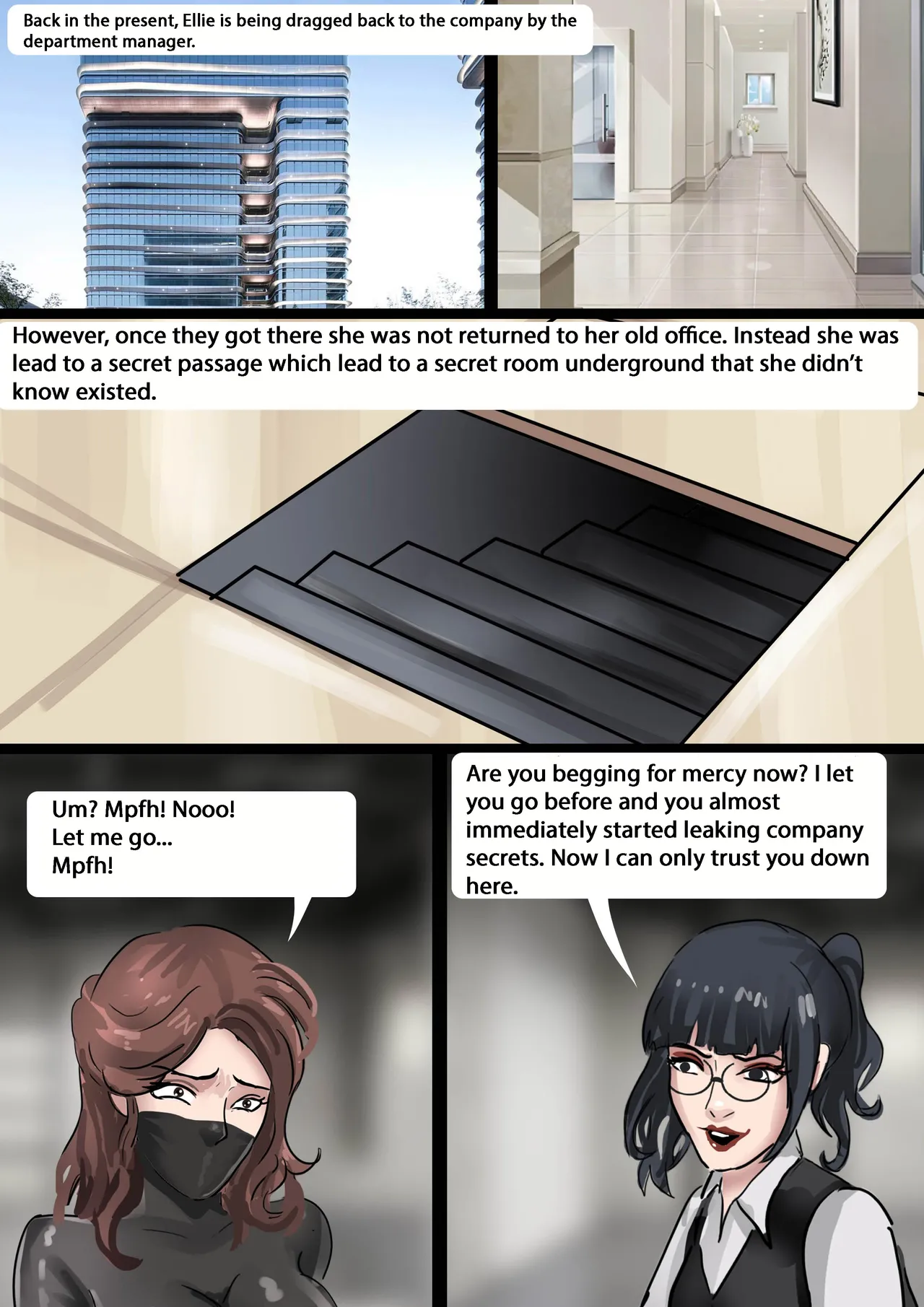 Bondage Office 1-2 page 23 original parody - stockings kemonomimi hentai manga - read online free