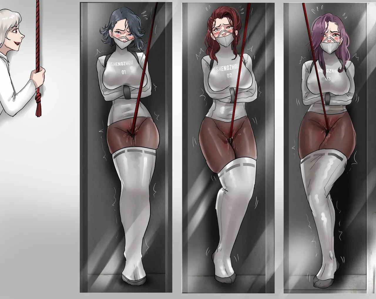 Bondage Office 1-2 page 44 original parody - gag machine hentai manga - read online free