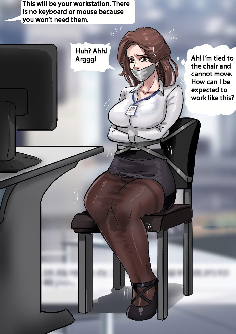 Bondage Office 1-2 page 9 original parody - stockings kemonomimi hentai manga - read online free