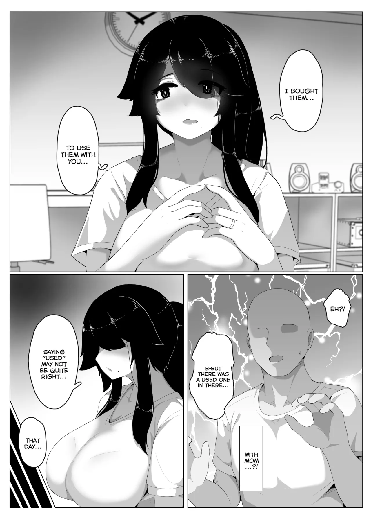 Oyasumi, Okaa-san I | Good Night, Mom I page 144 original parody - sole female sole male hentai manga - read online free