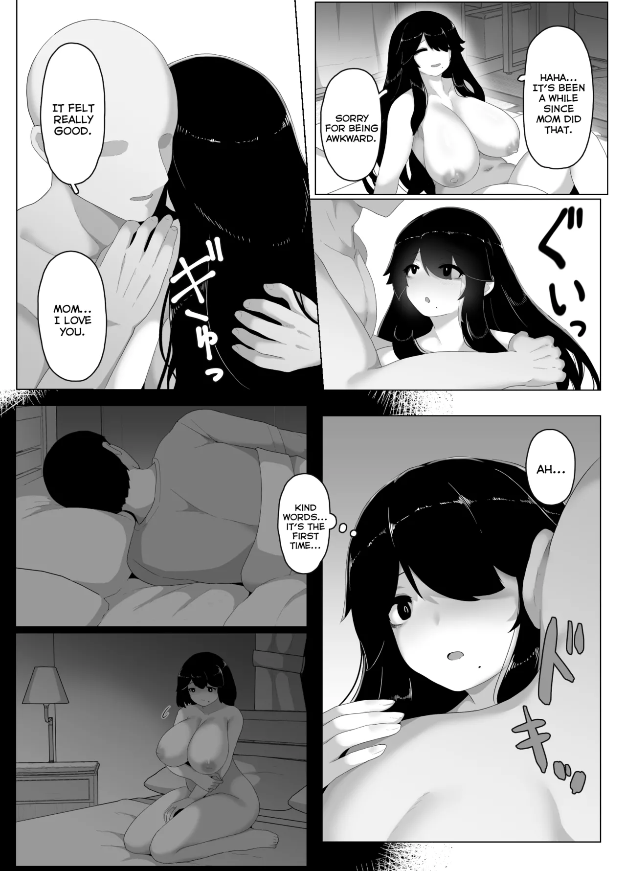 Oyasumi, Okaa-san I | Good Night, Mom I page 187 original parody - handjob milf hentai manga - read online free