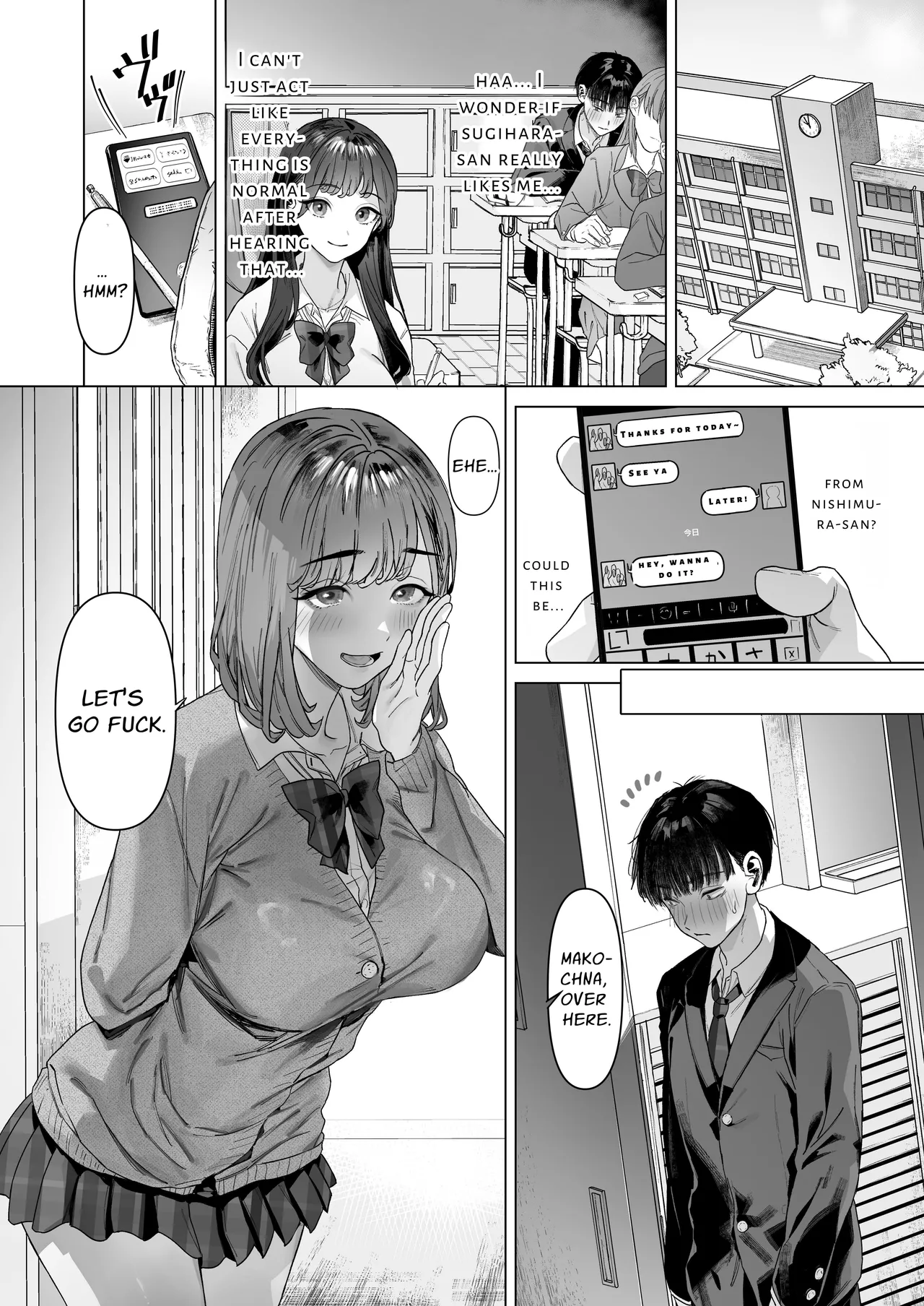 [Shiroganean (Ohkami Ryosuke)] S-kyuu Joshi-tachi to Ecchi na Douga o Toru Koto ni Natta Boku | I Am To Record A Video With Two Sadistic Women [English] [Penguin Piper] page 43 original parody - sole male nakadashi hentai manga - read online free
